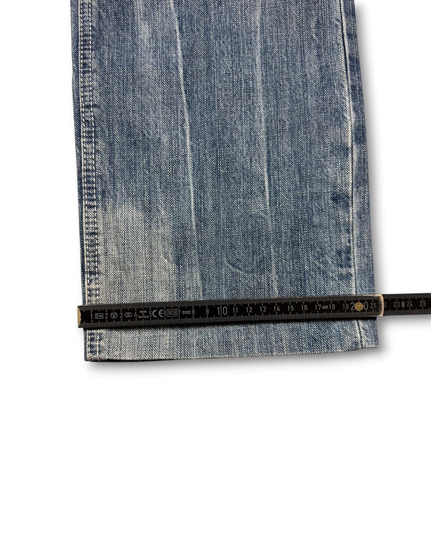 2000's Bobson Straight/Baggy Japanese Jeans *very rare 32x30 (M)