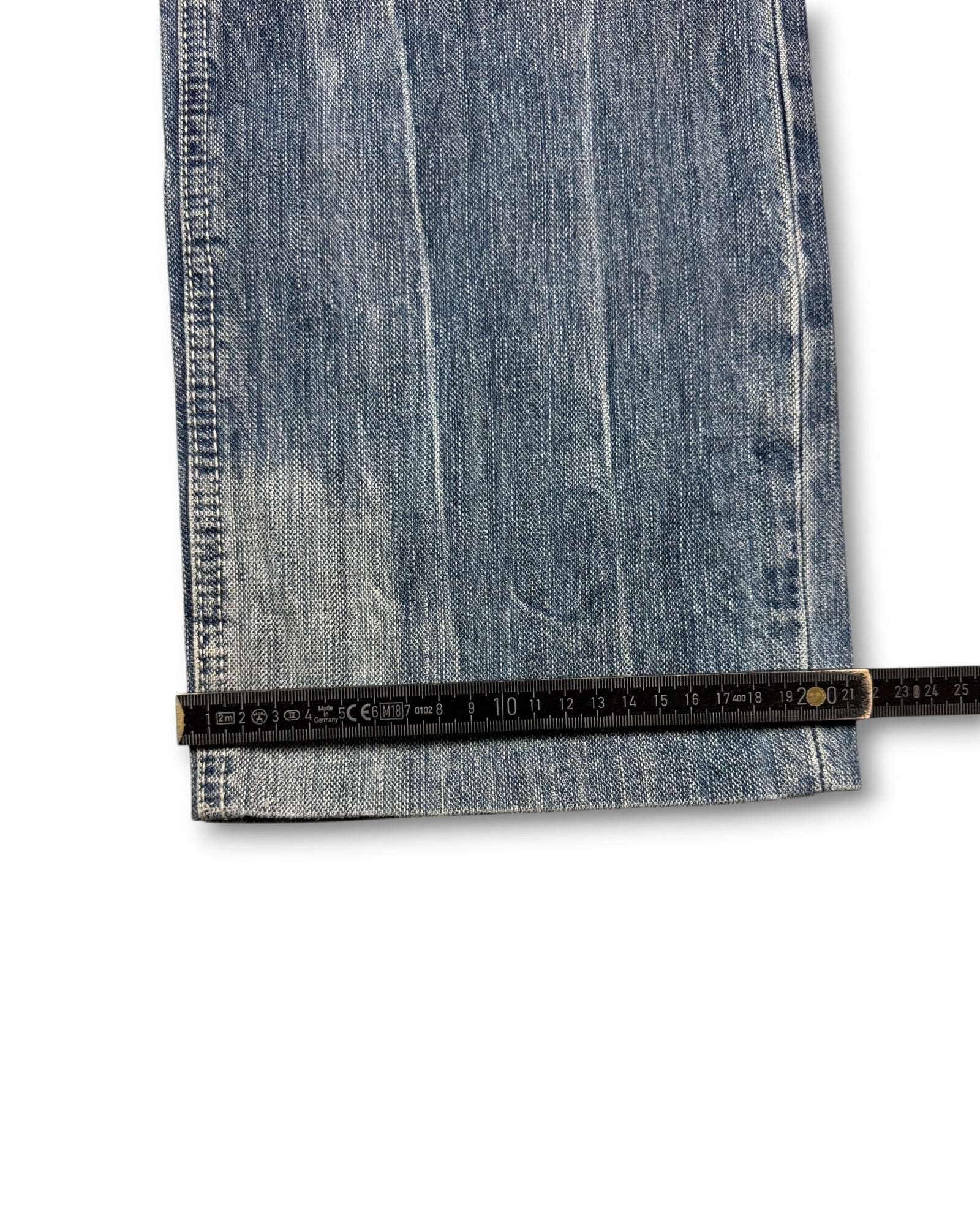 2000's Bobson Straight/Baggy Japanese Jeans *very rare 32x30 (M)