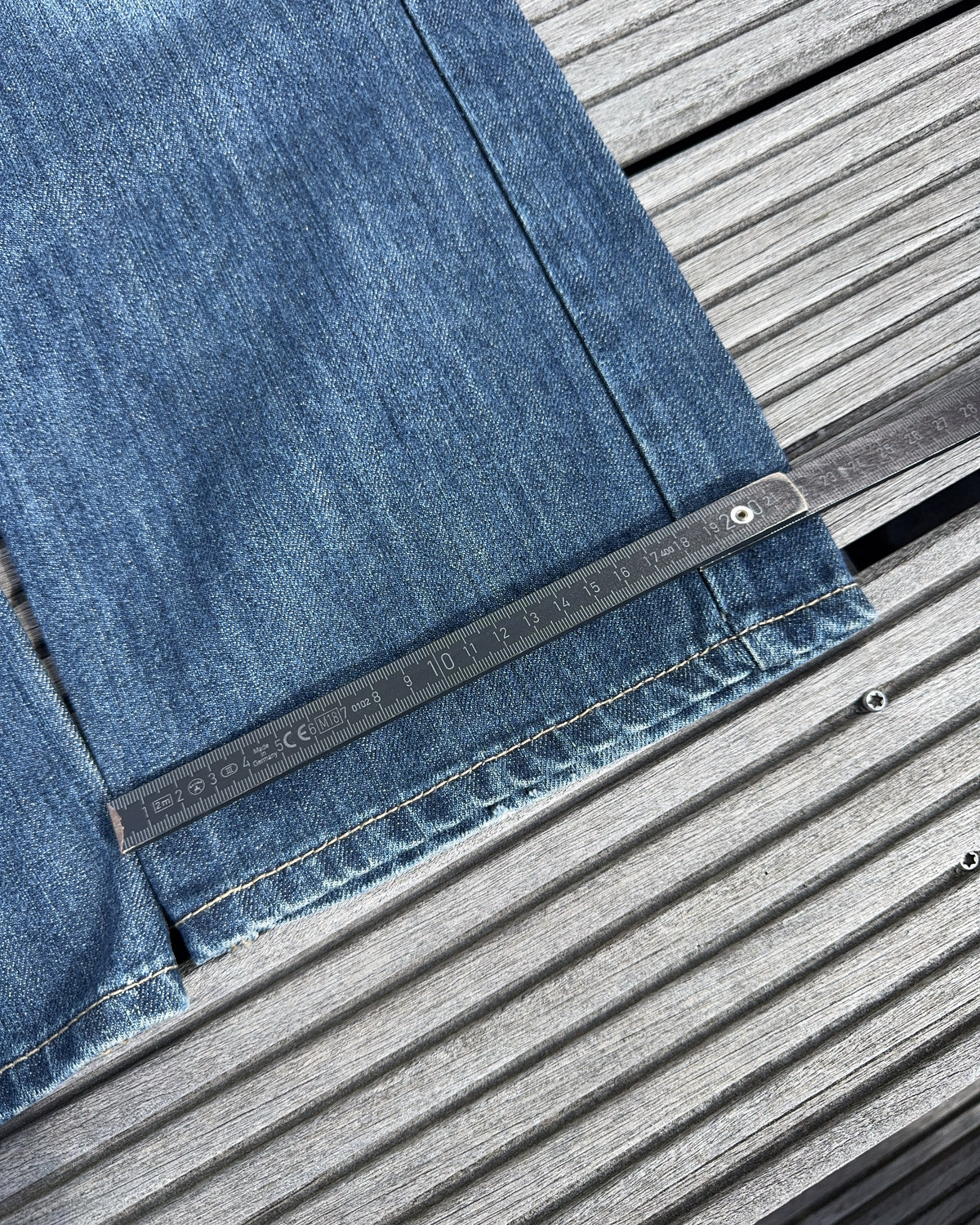 2000's Eng Japanese Straight/Baggy Jeans *very rare 32x32 (M)