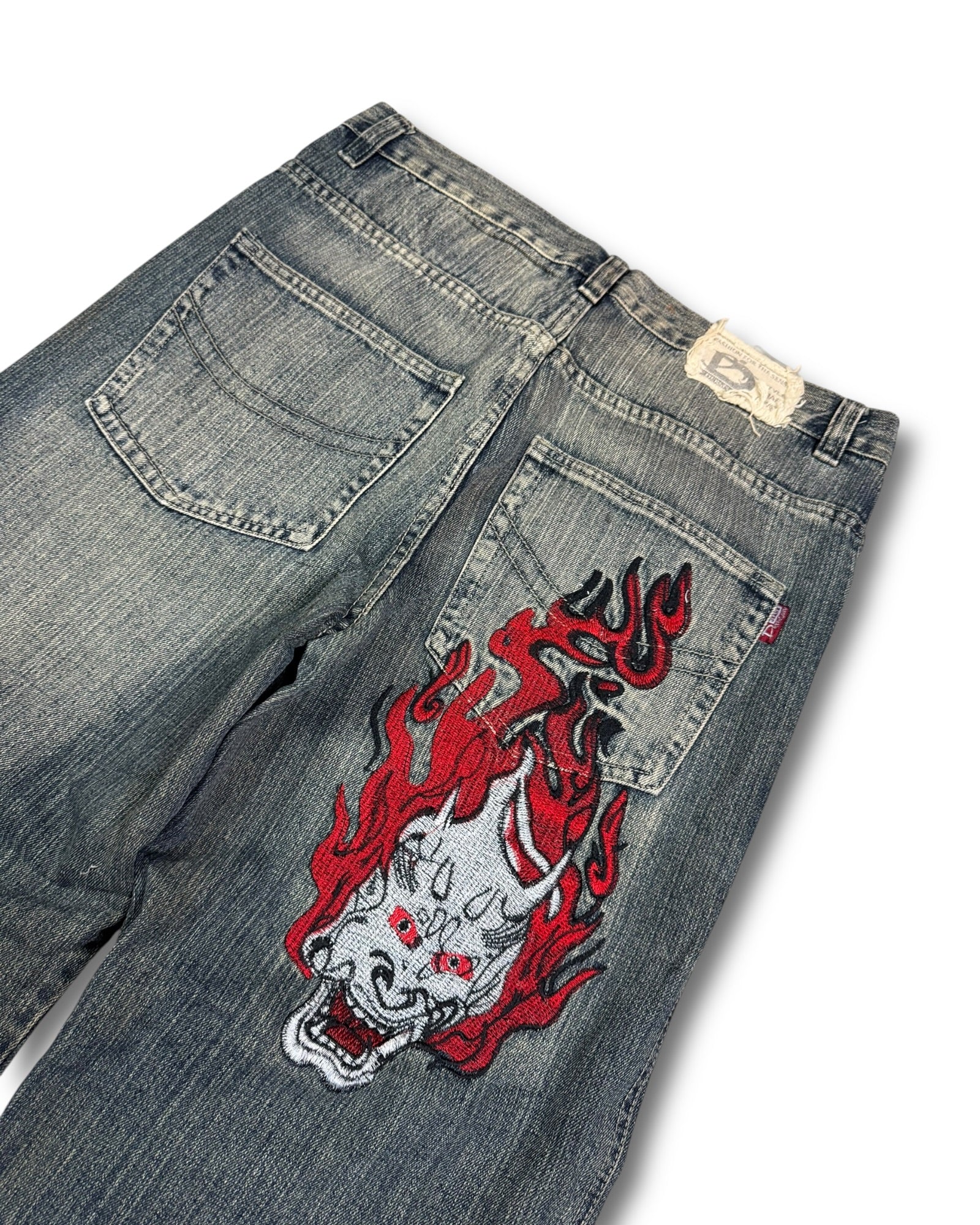 2000's Dermson Japanese Baggy Jeans *very rare 34x34 (L)