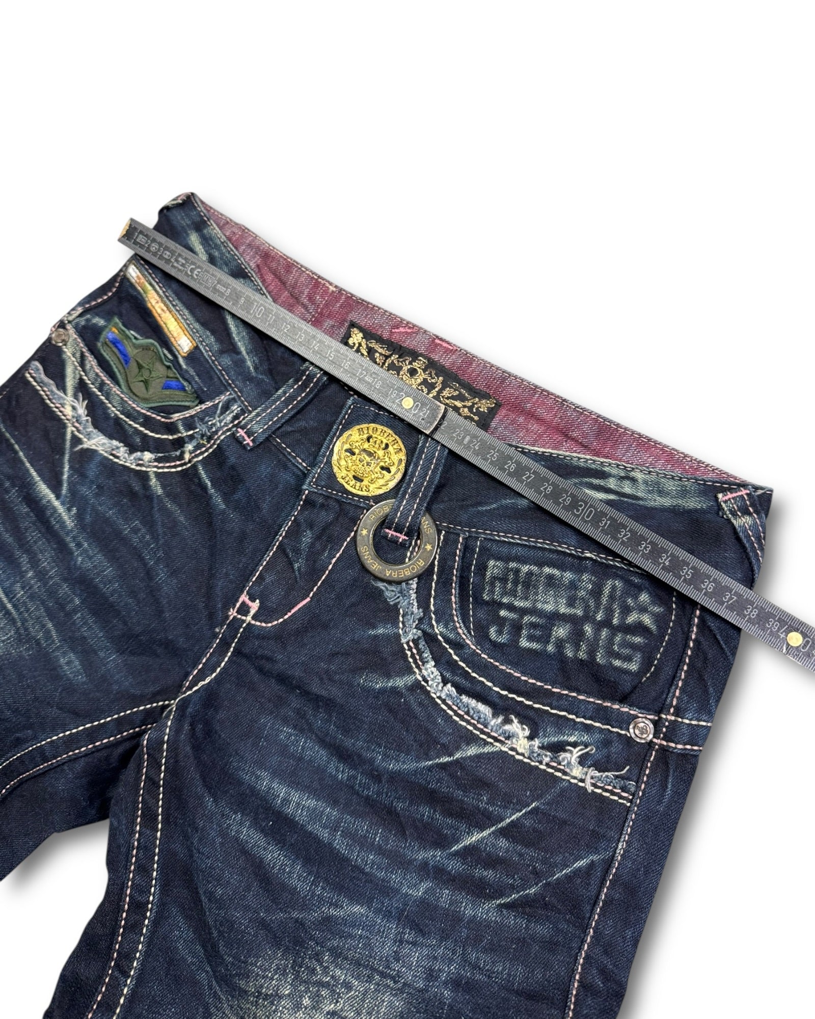 2000's Riobera Low Waist/Bootcut Japanese Archive Jeans Women's *extremely rare 30x30 (M)