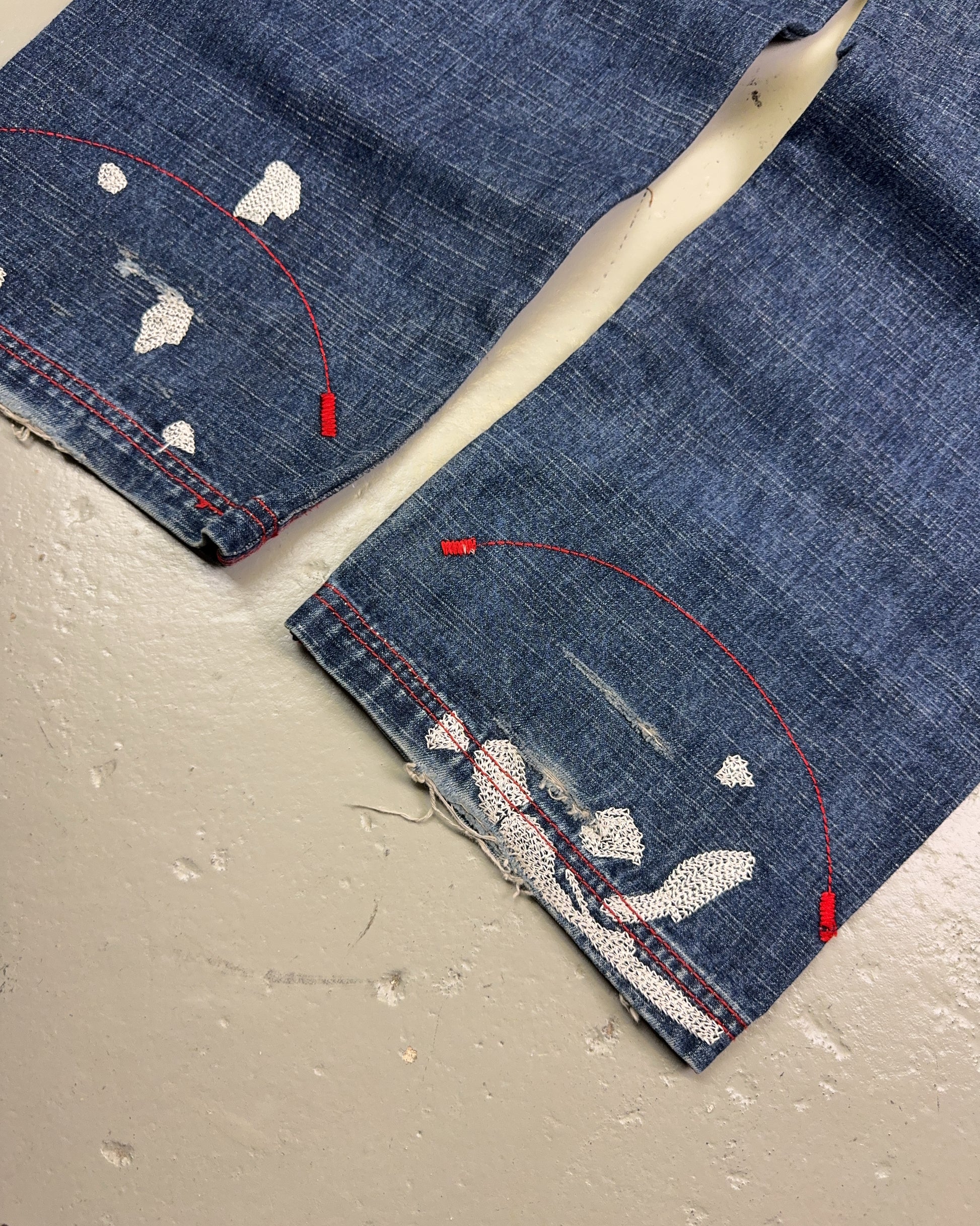 2000's Lepaco Hip Hop Baggy Jeans *very rare 28x32 (S)