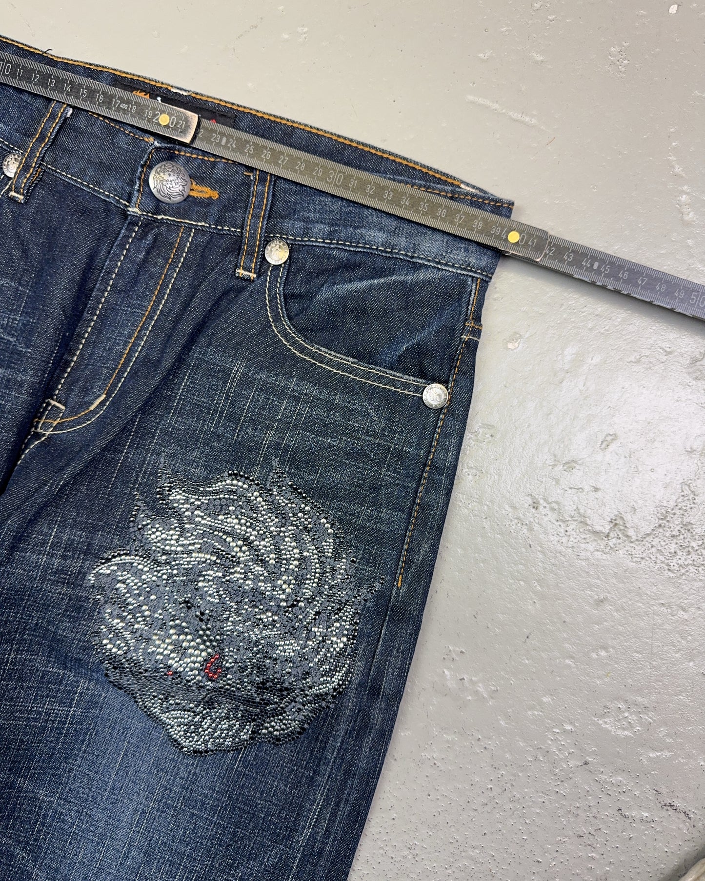 2000's Jizo Japanese Archive Straight/Baggy Jeans *very rare 30x34 (M)