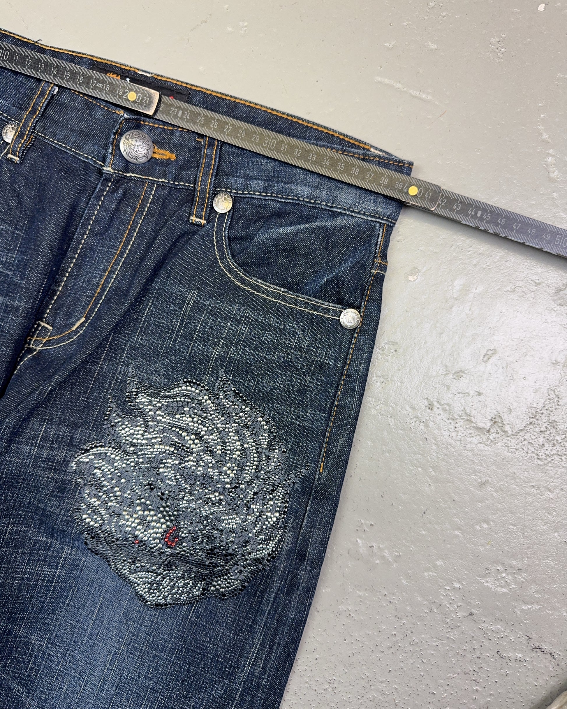 2000's Jizo Japanese Archive Straight/Baggy Jeans *very rare 30x34 (M)