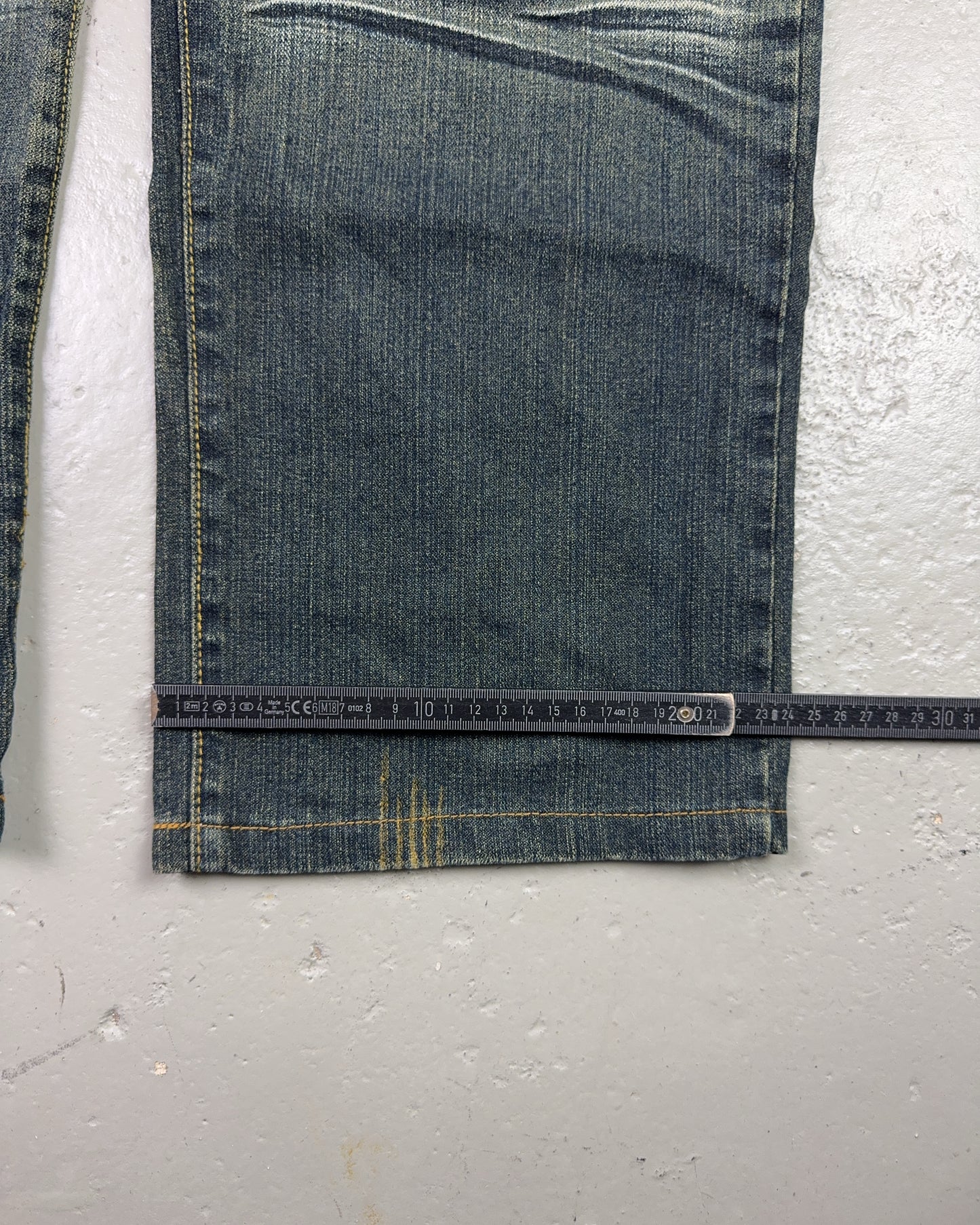 2000's Eyes-Way Japanese Baggy Jeans *rare 38x32 (XXL)