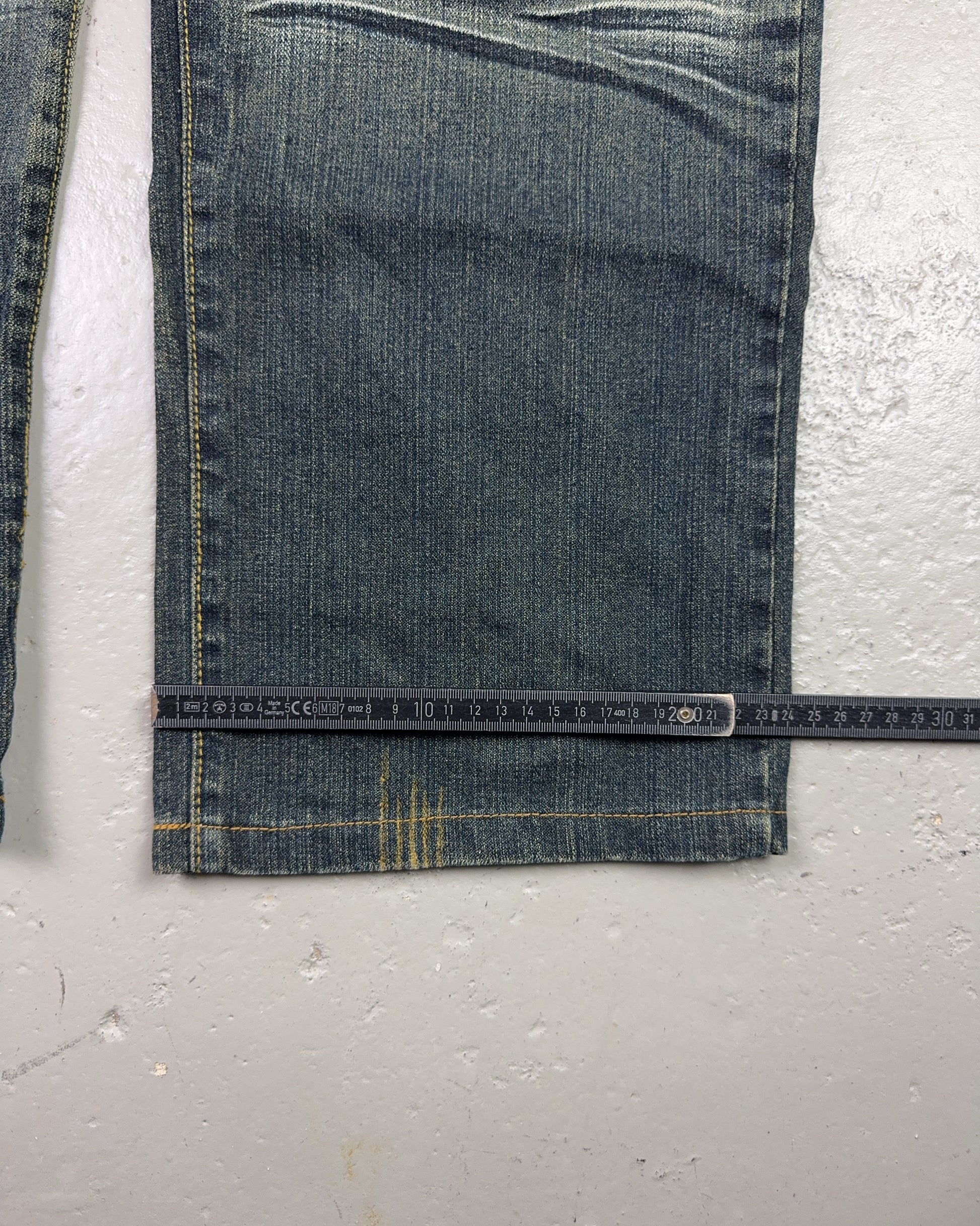 2000's Eyes-Way Japanese Baggy Jeans *rare 38x32 (XXL)