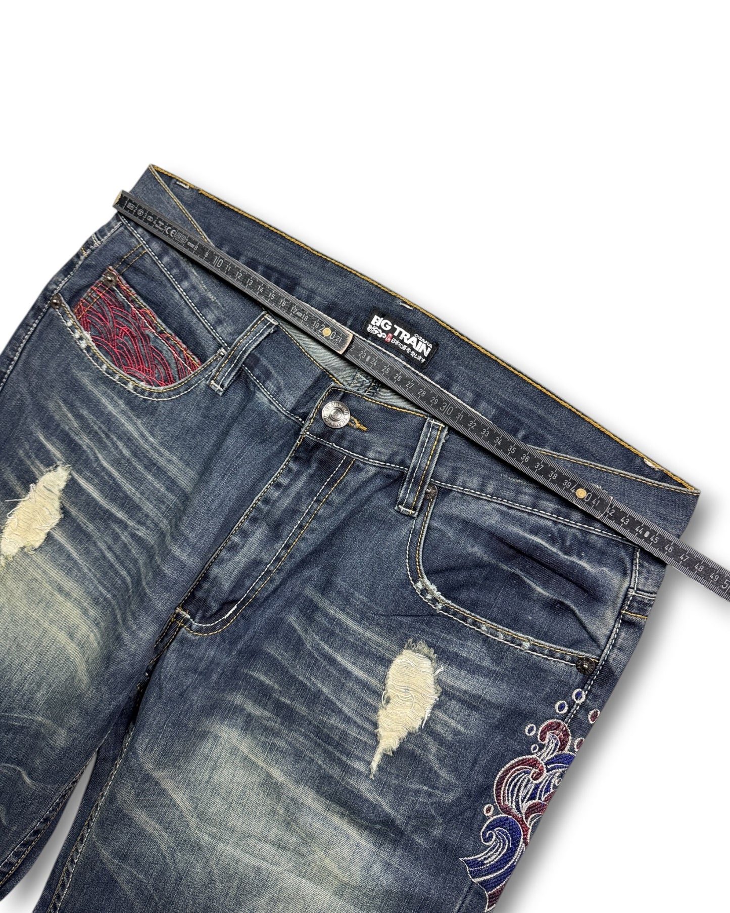 2000's Osaka Big Train Japanese Archive Baggy Jeans *rare 36x32 (XL)