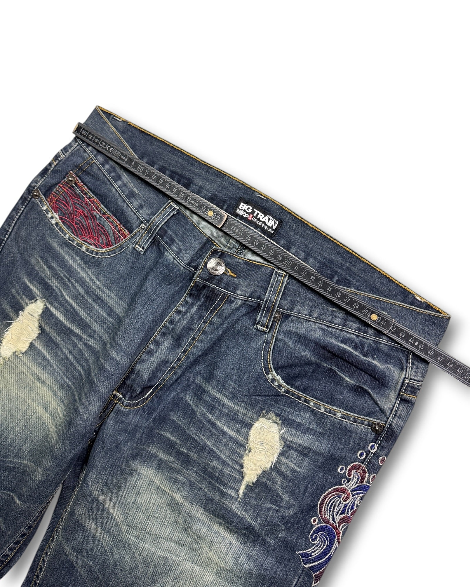 2000's Osaka Big Train Japanese Archive Baggy Jeans *rare 36x32 (XL)