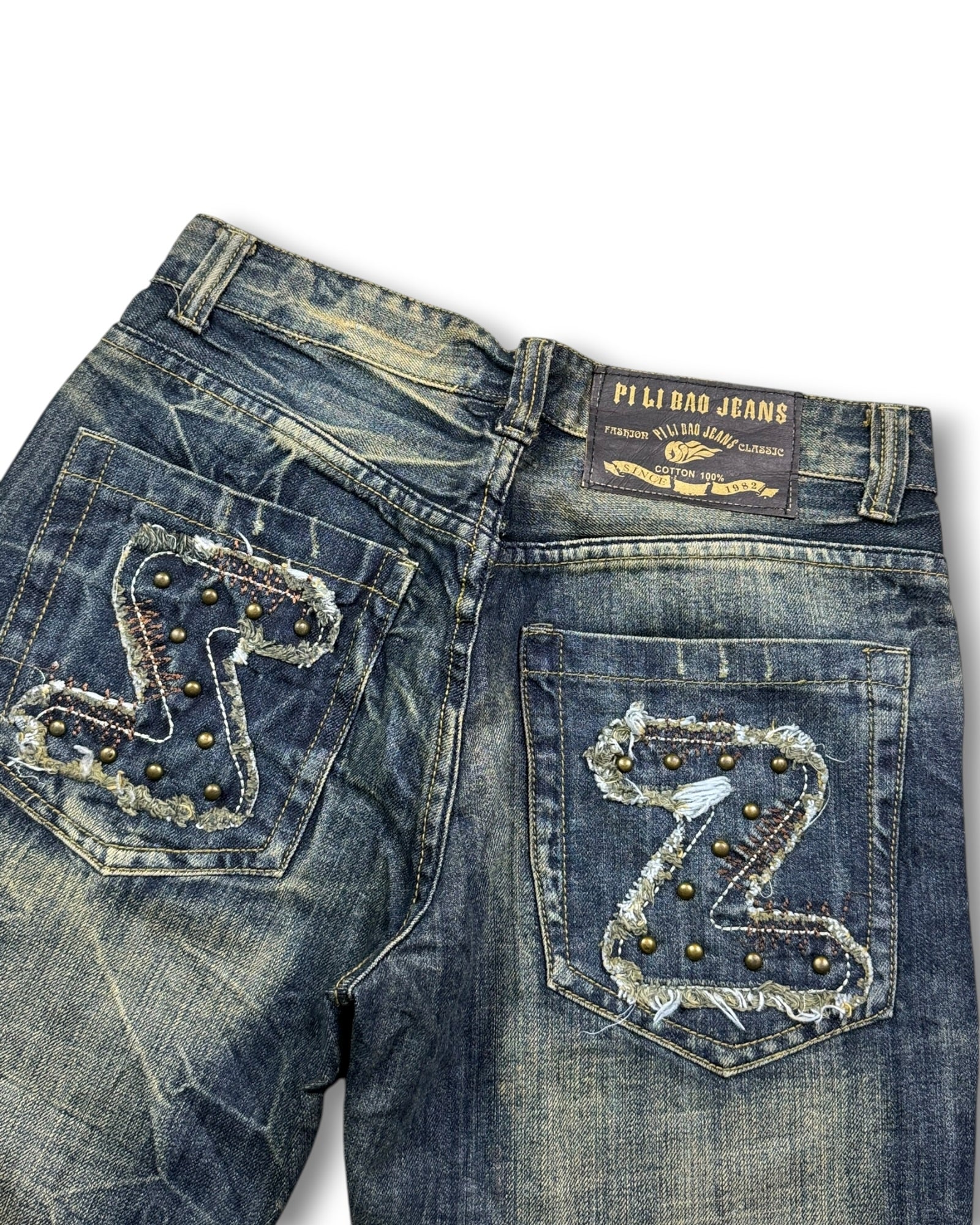2000's Pili Bao Jeans Japanese Straight Jeans * 28x32 (S)