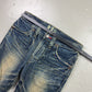 2000's Oniarai Japanese Archive Straight Jeans *very rare 29x32 (S)