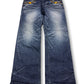 2000's Dk-7 Japanese Archive Baggy Jeans * 38x32 (XXL)
