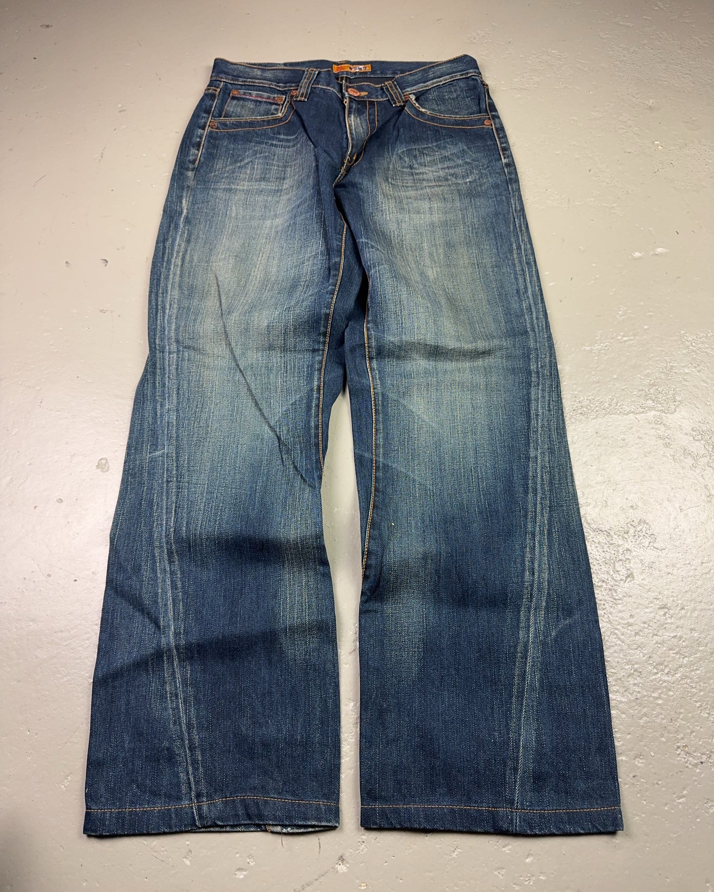 2000's Stockton Japanese Baggy Jeans *rare 30x32 (M)