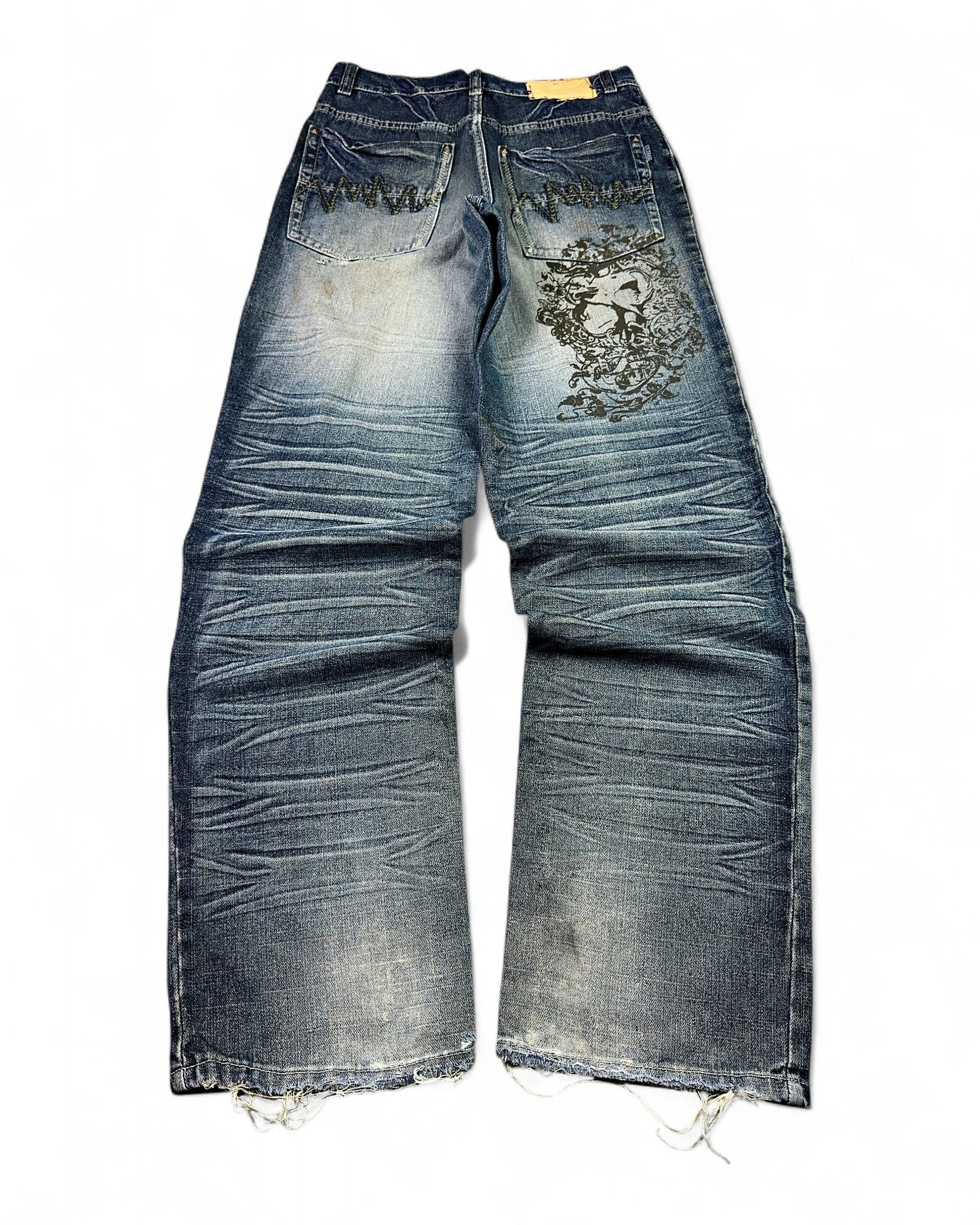 2000's Colorado Japanese Baggy Jeans *rare 28x32 (S)