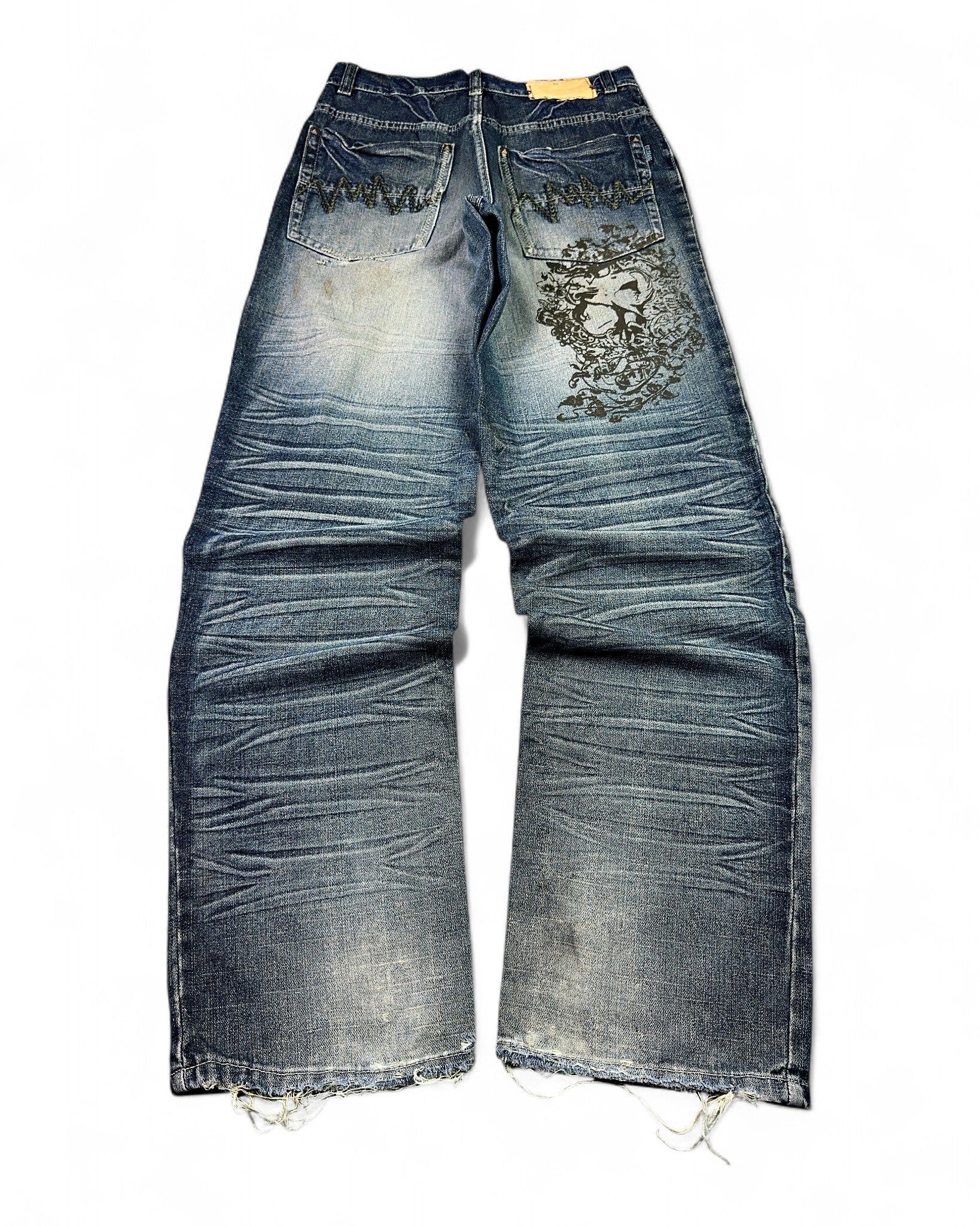 2000's Colorado Japanese Baggy Jeans *rare 28x32 (S)