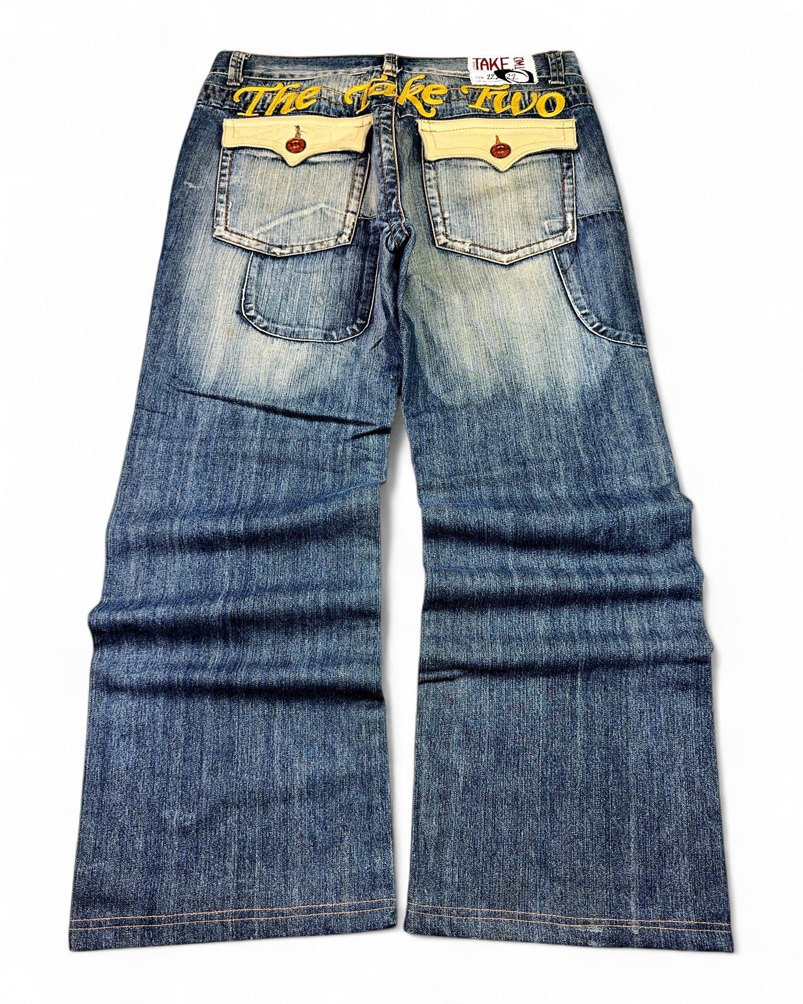 2000's Take Two Baggy Jeans *very rare 38x32 (XXL)