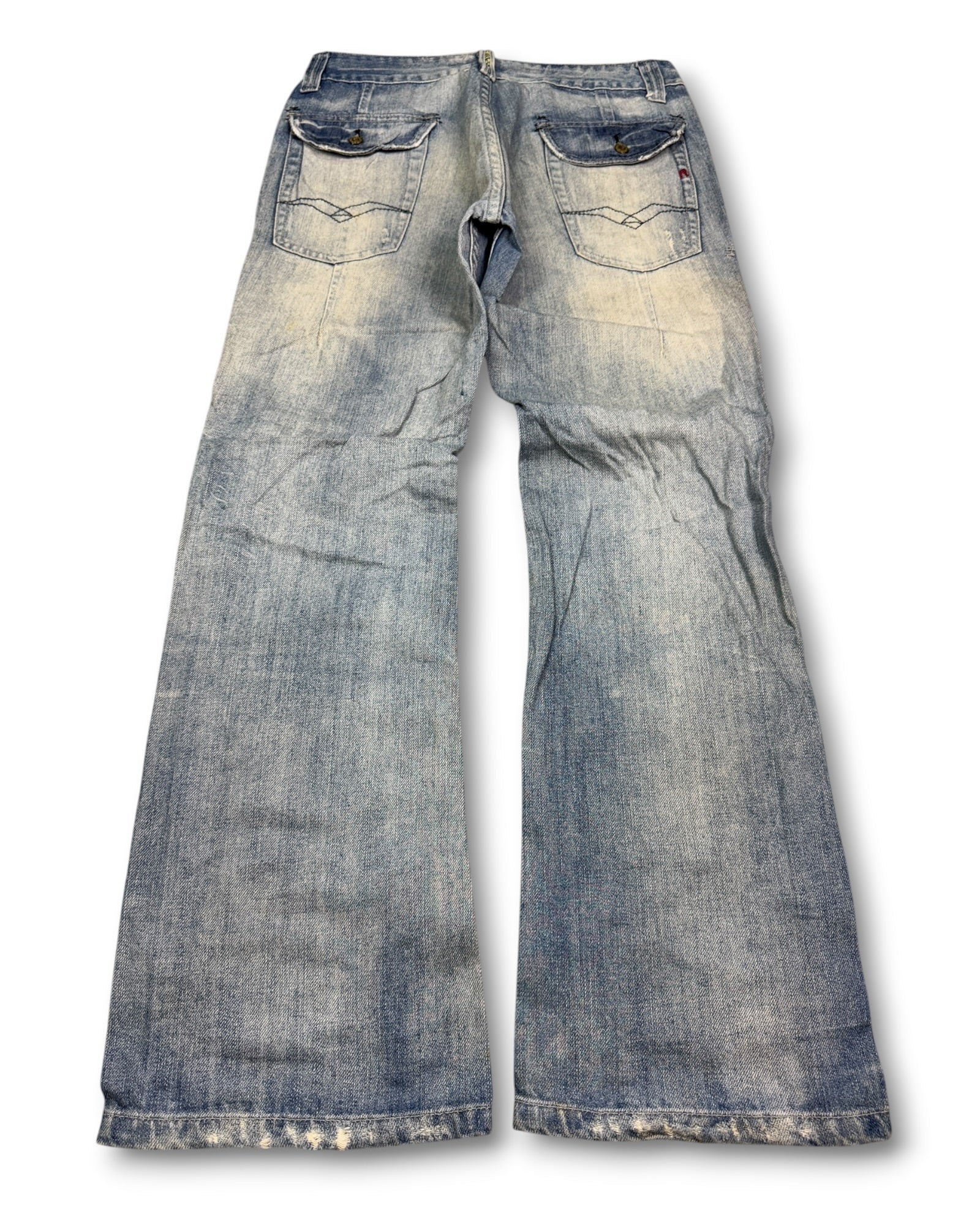 2000's Replay Jeans Baggy/Bootcut *rare 34x32 (L)