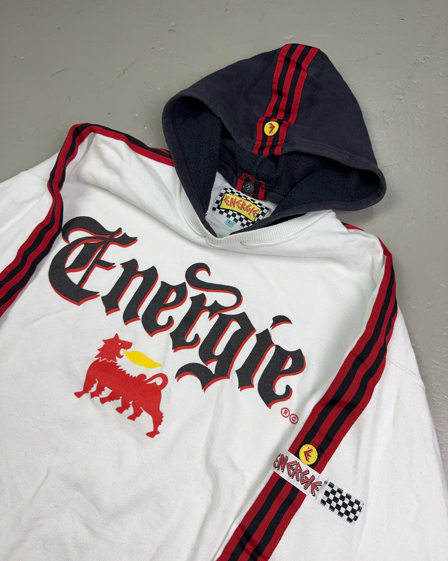 2000's Energie Cropped Fit Hoodie *rare (L)