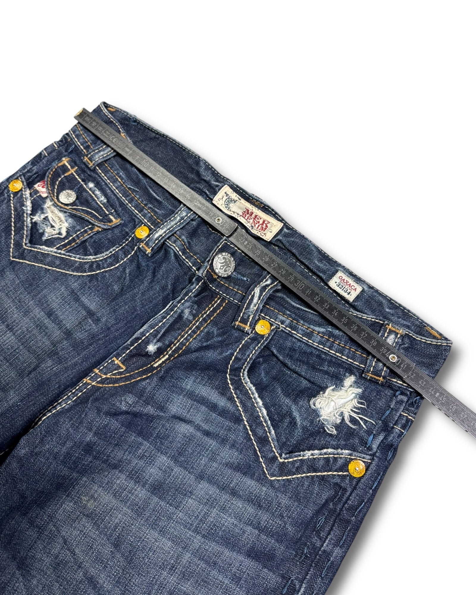 2000's Osaka Big Train Japanese Archive Baggy Jeans *very rare 32x32 (M)