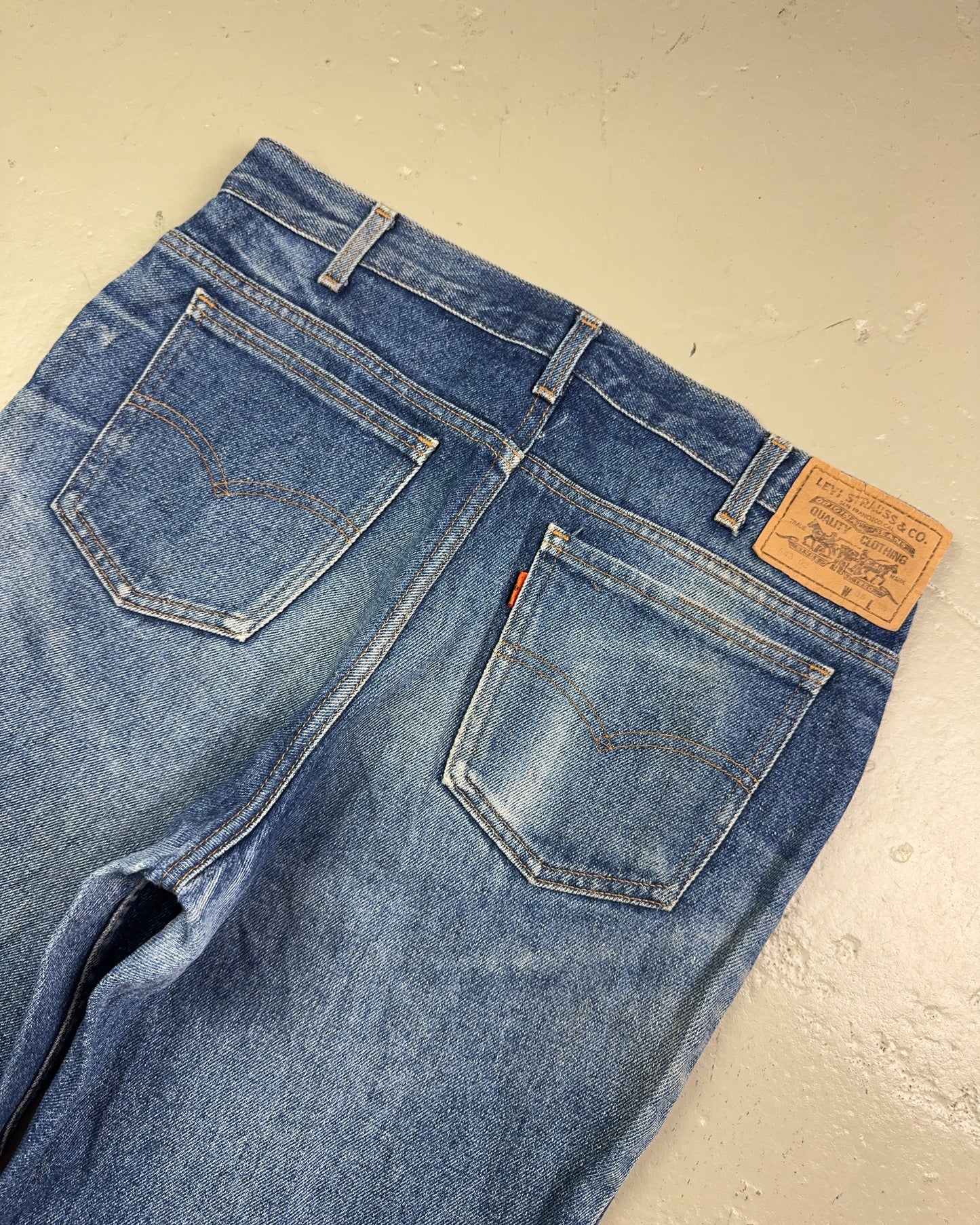 1980's Levi's Orange Tab Straight Jeans *very rare 34x34 (L)