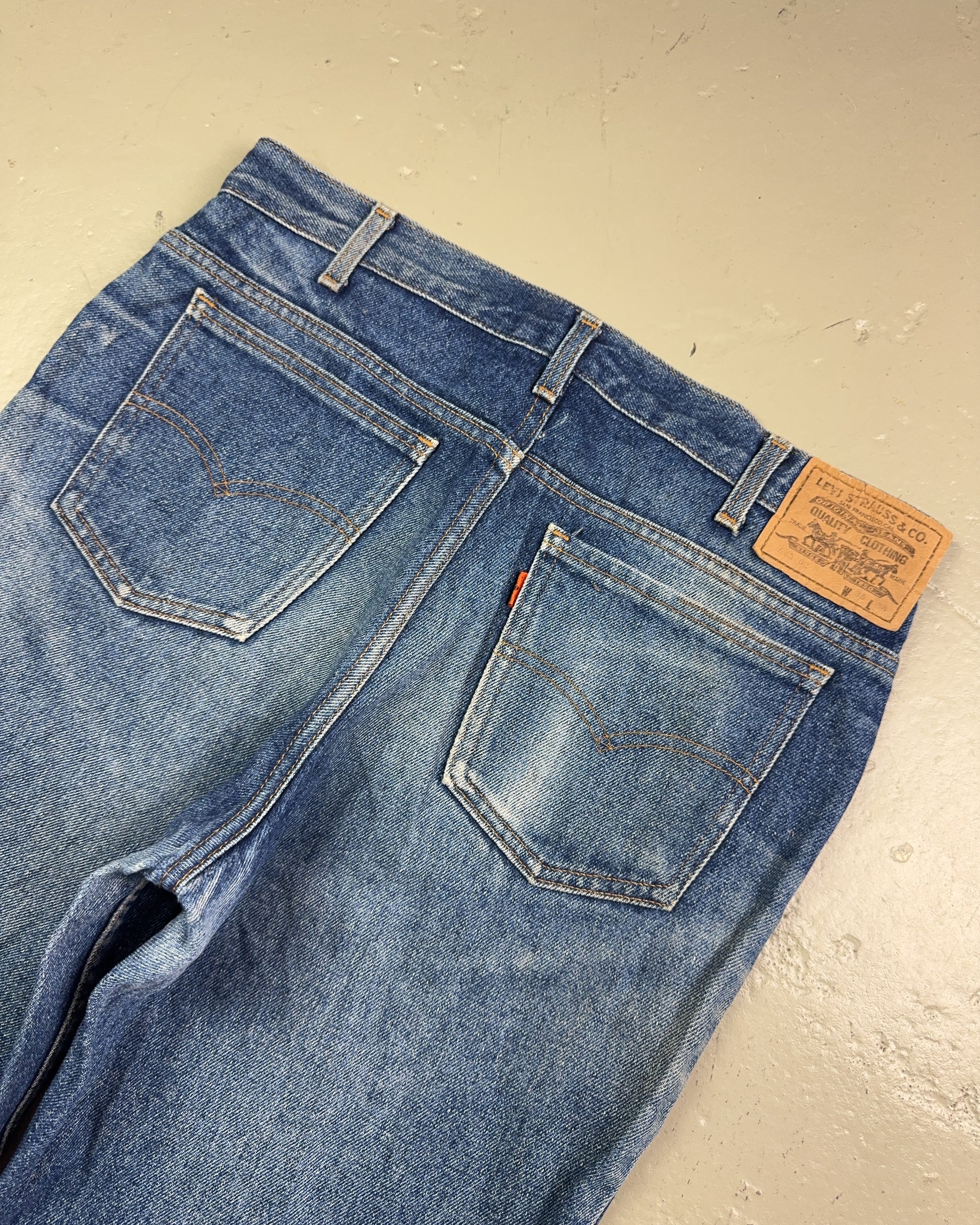 1980's Levi's Orange Tab Straight Jeans *very rare 34x34 (L)