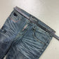 2000's Skull Japanese Baggy Jeans *rare 34x30 (L)