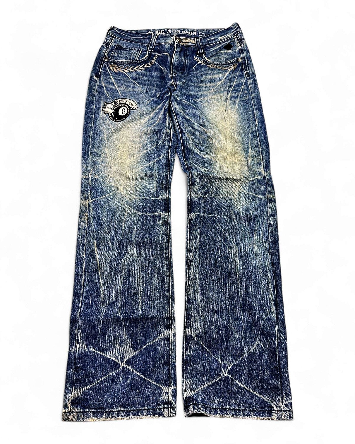 2000's Big Train Japanese Archive Straight/Baggy Jeans *very rare 32x32 (M)