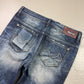 2000's Blumisty Japanese Archive Bootcut/Flared Jeans *very rare 32x32 (M)