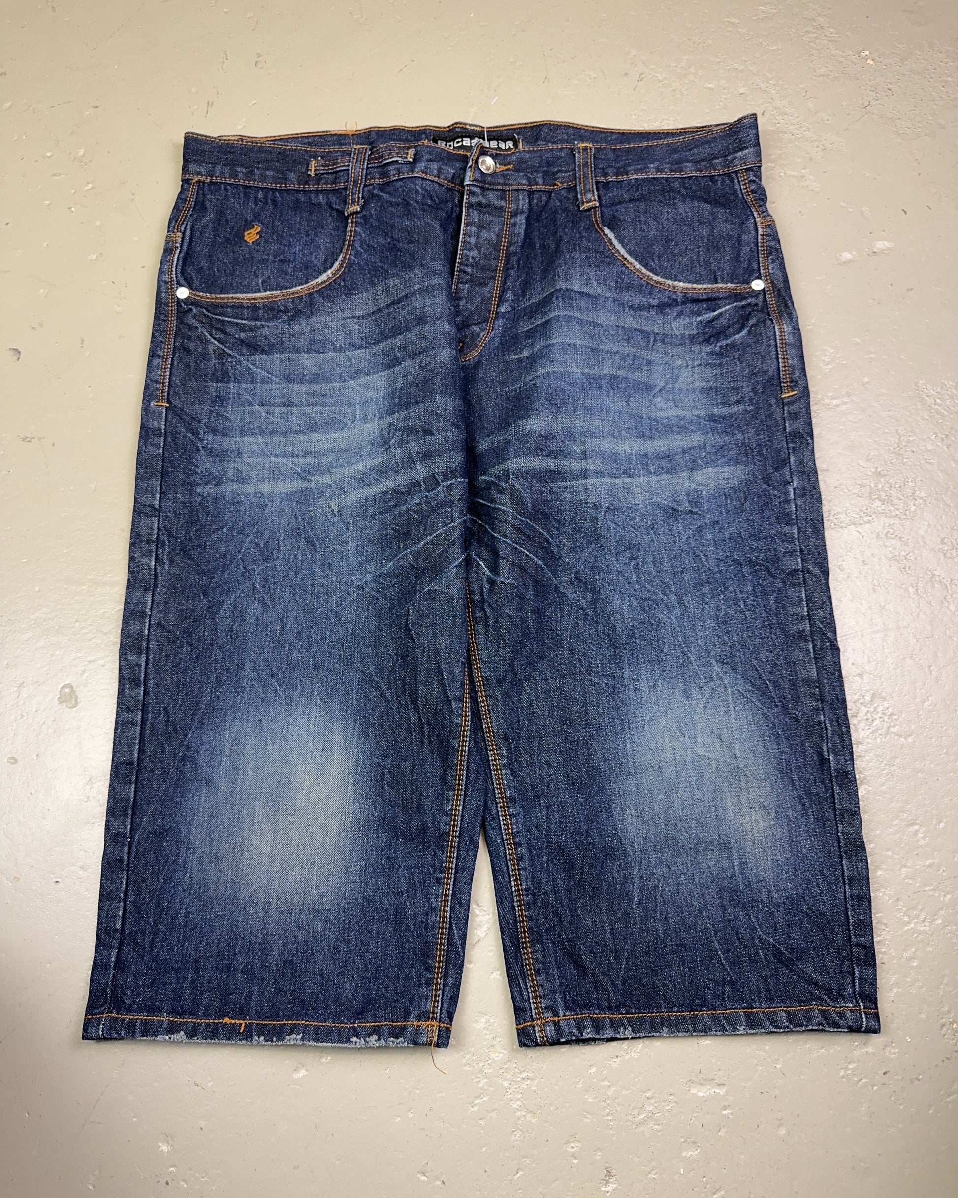 2000's Rocawear Hip Hop Jeans Shorts *rare (XL)