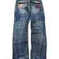 2000's Big Train Japanese Straight Jeans *rare 34x32 (L)