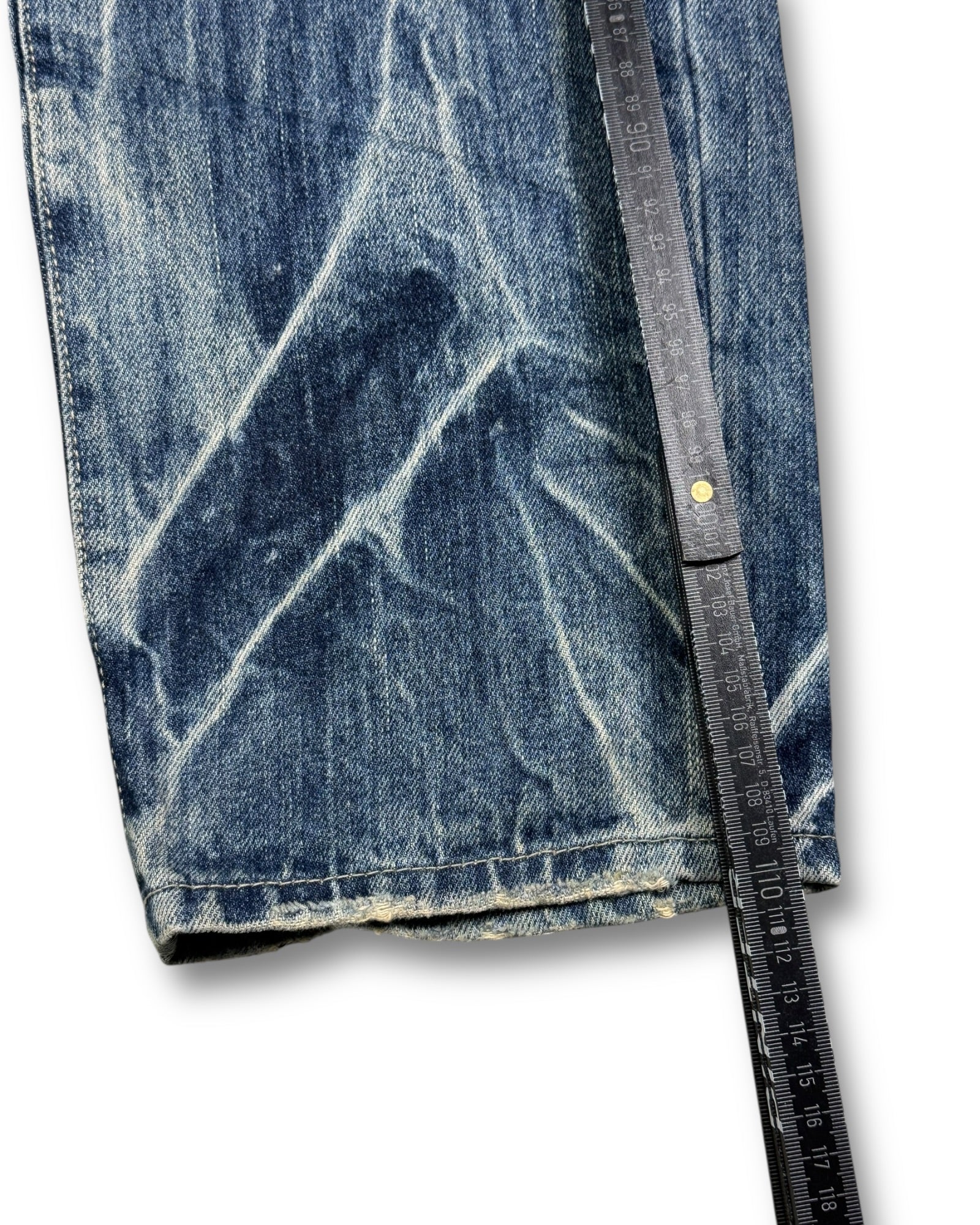 2000's Big Train Straight/Baggy Japanese Jeans *very rare 30x34 (M)