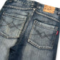 2000's Mini Top Baggy Jeans * 28x30 (S)