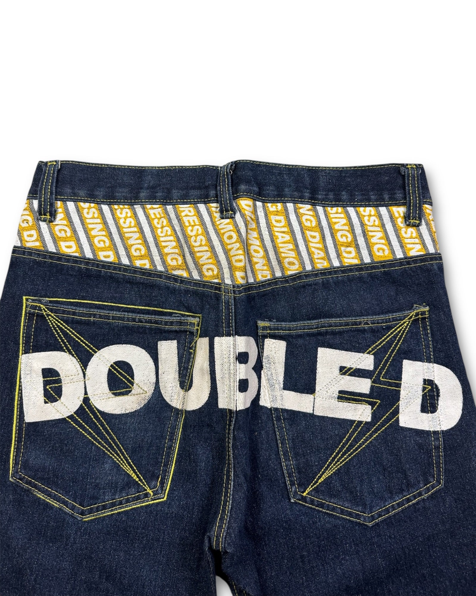 2000's Double D Straight/Baggy Japanese Jeans *very rare 30x32 (M)