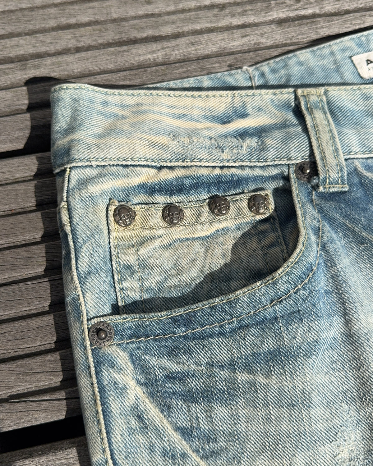 2000's Andrew Japanese Archive Bootcut/Flared Jeans *very rare 32x32 (M)