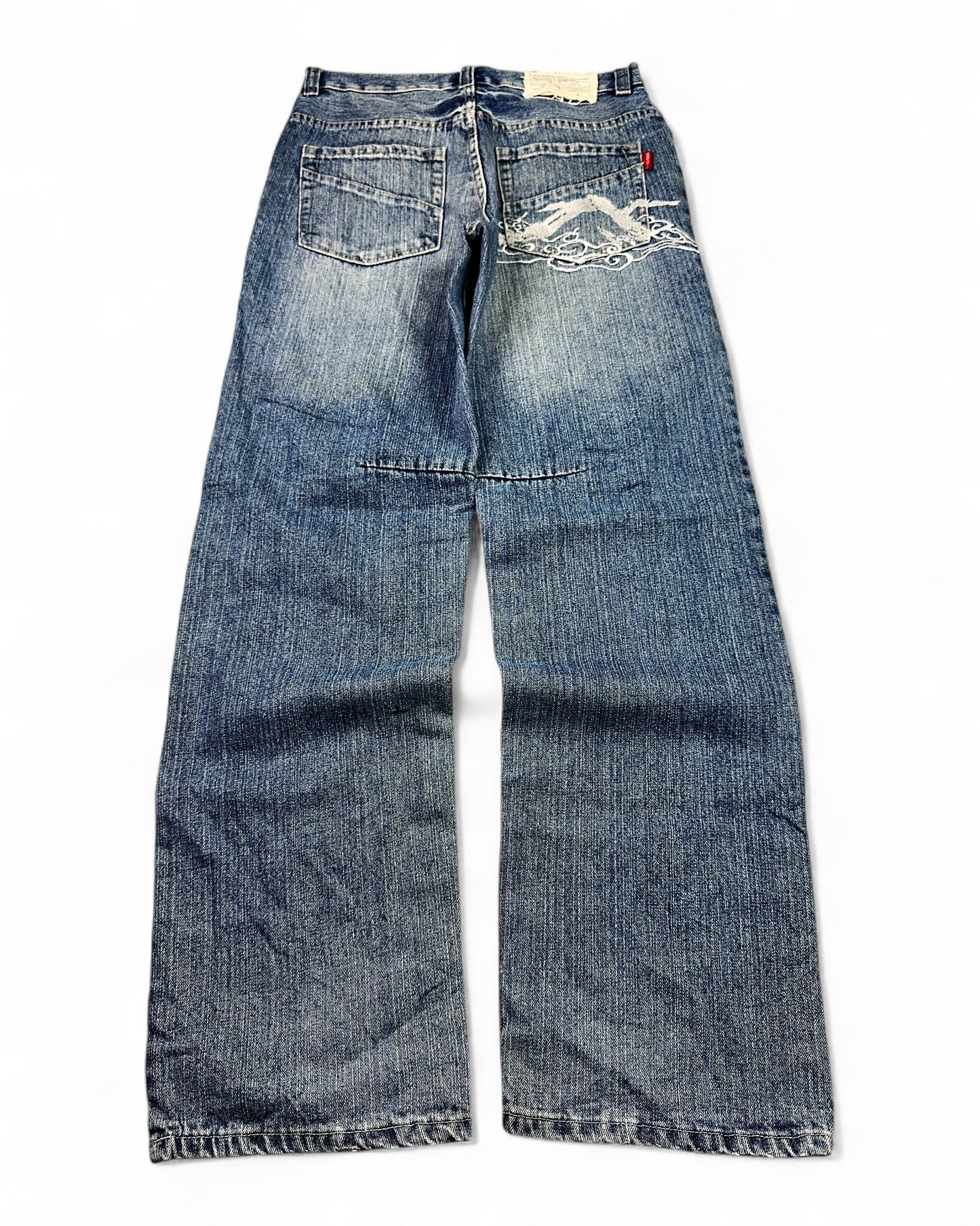2000's Japanese Straight/Baggy Jeans * 30x34 (M)