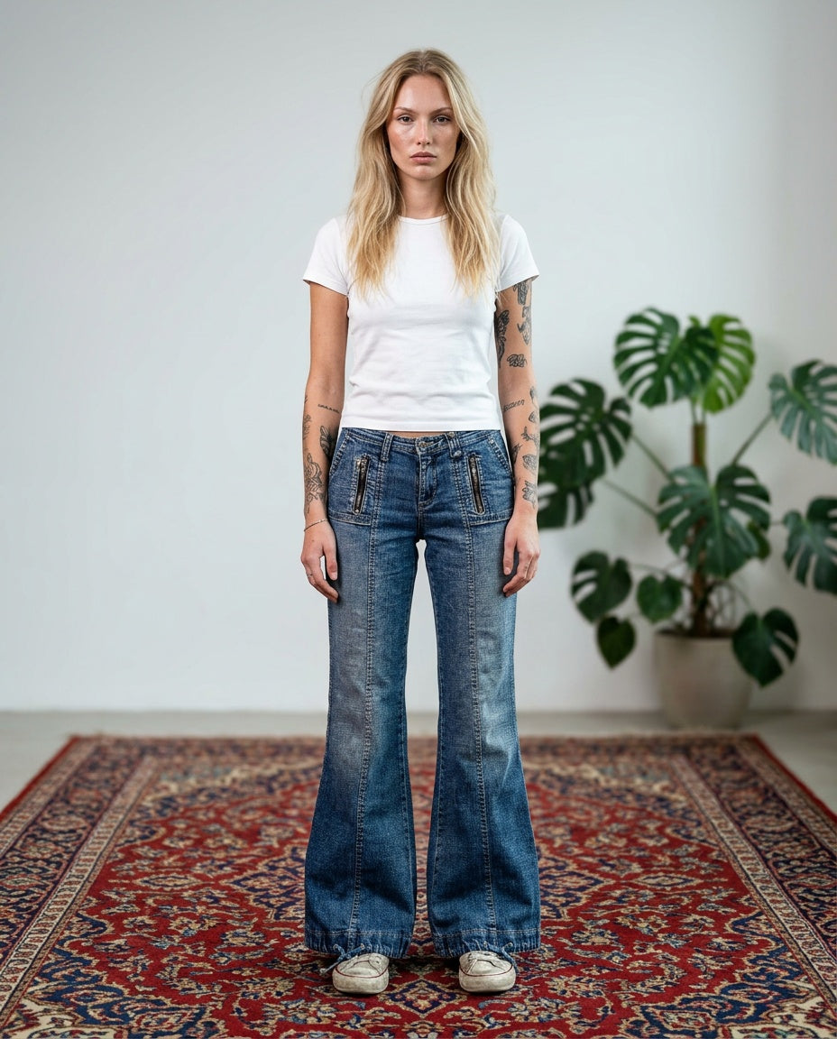 2000's Take-two Bootcut/Flared Jeans Women's *rare W29 (M)