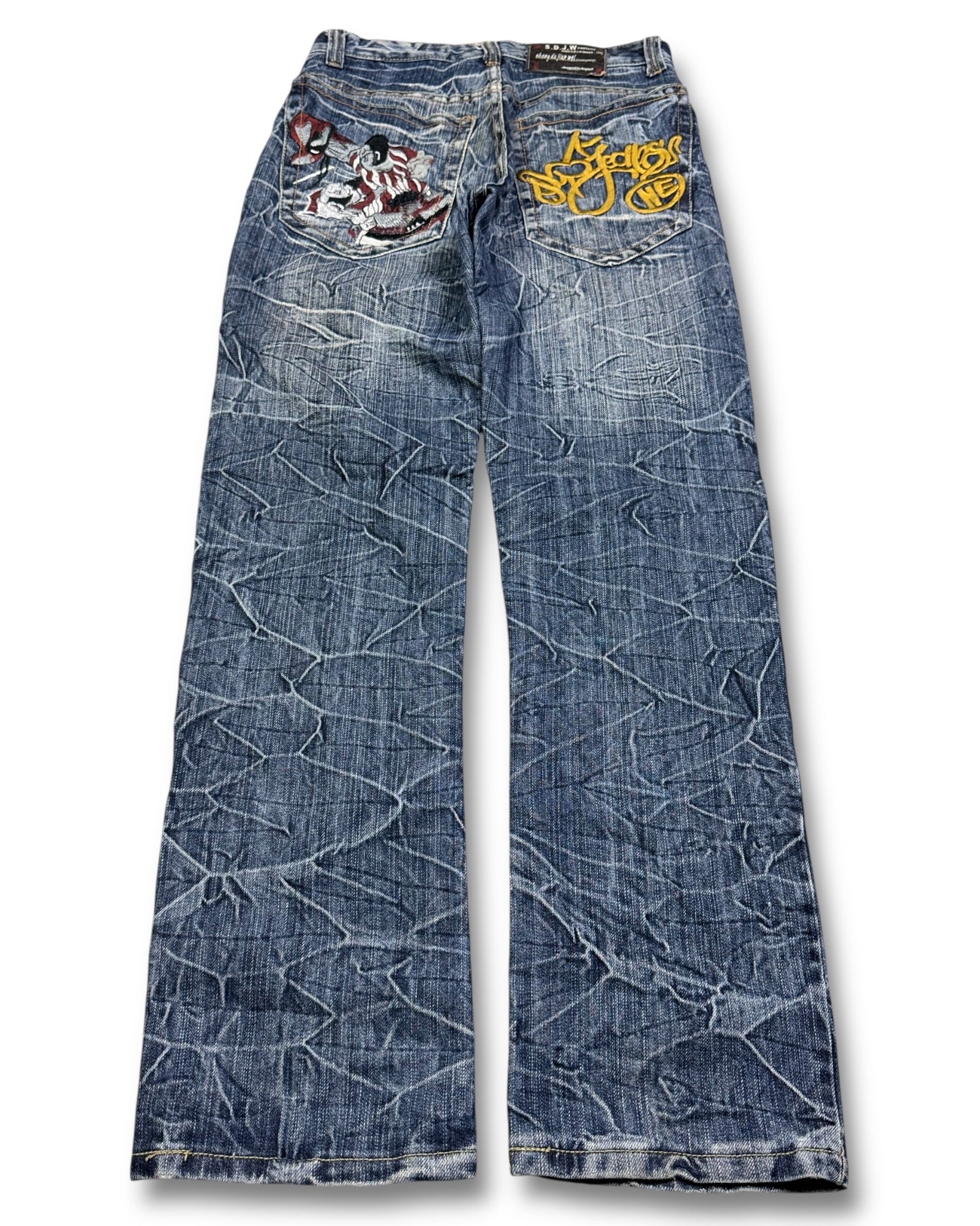 2000's S.d.j.w Japanese Straight Jeans *rare 28x30 (S)