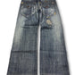 2000's Big Train Japanese Baggy Jeans *very rare 34x30 (L)