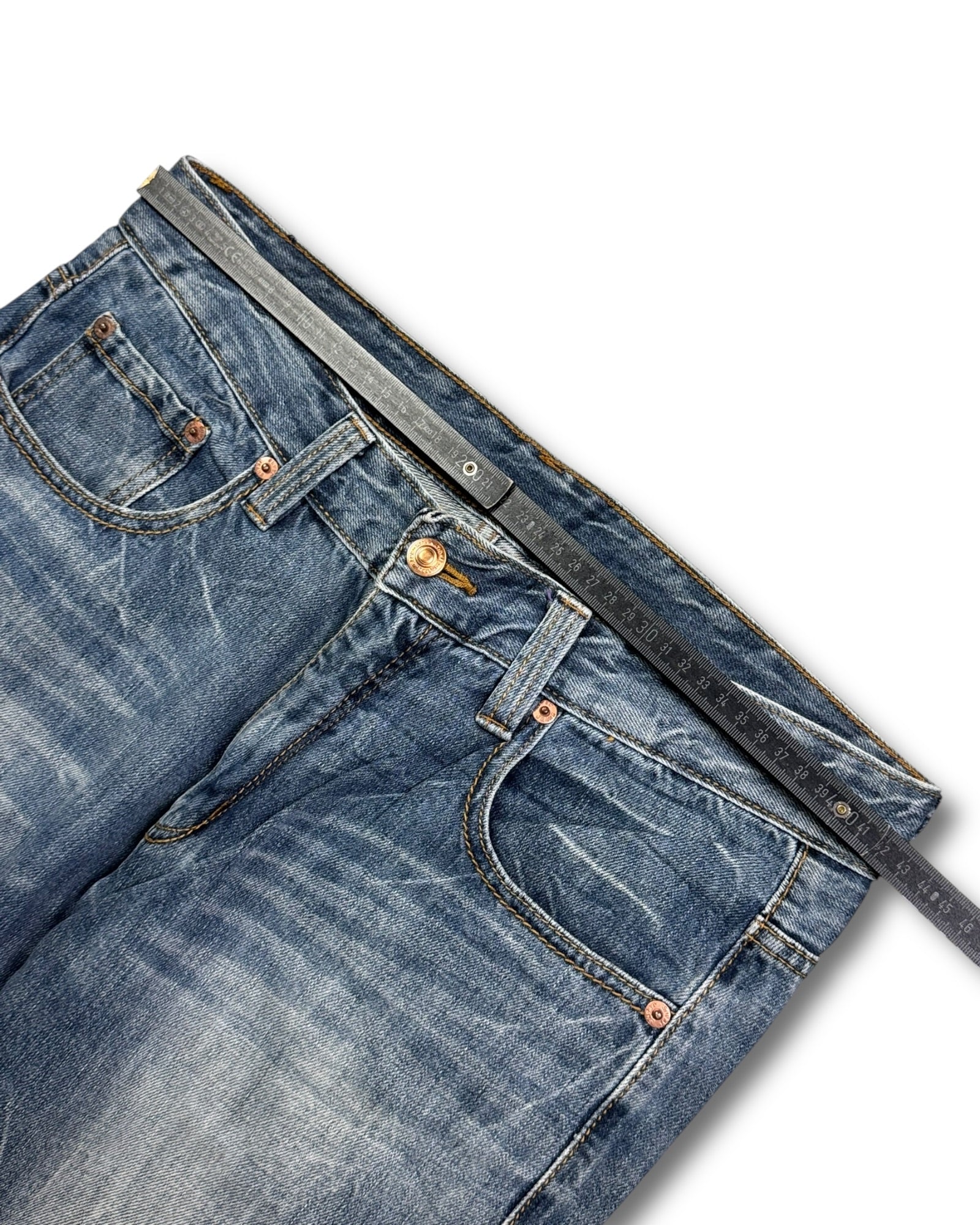 2000's Big Group Japanese Straight Jeans *very rare 32x30 (M)