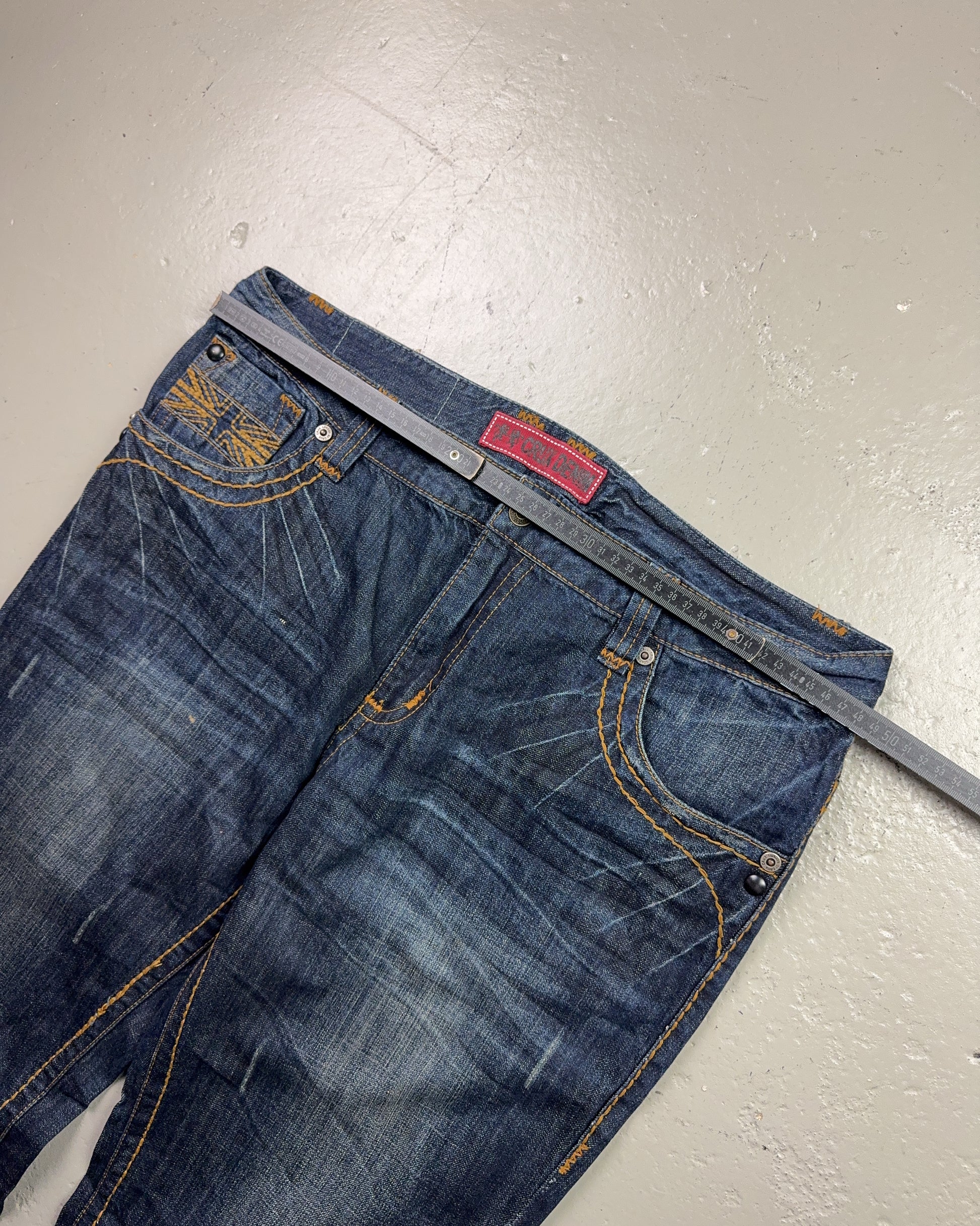 2000's Crux London Baggy Jeans *rare 38x34 (XXL)