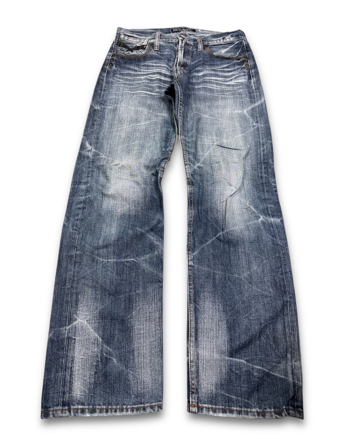 2000's Oririn Straight/Baggy Japanese Archive Jeans *extremely rare 32x32 (M)