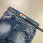 2000's Blue Ocean Jean Company Japanese Baggy Jeans *rare 32x32 (M)