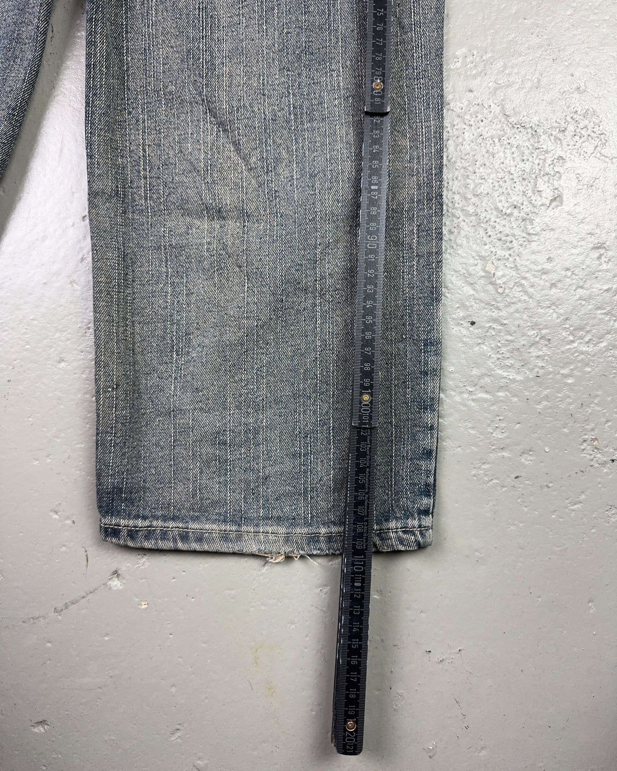 2000's Yellow Jucket King Japanese Archive Baggy Jeans *very rare 36x34 (XL)