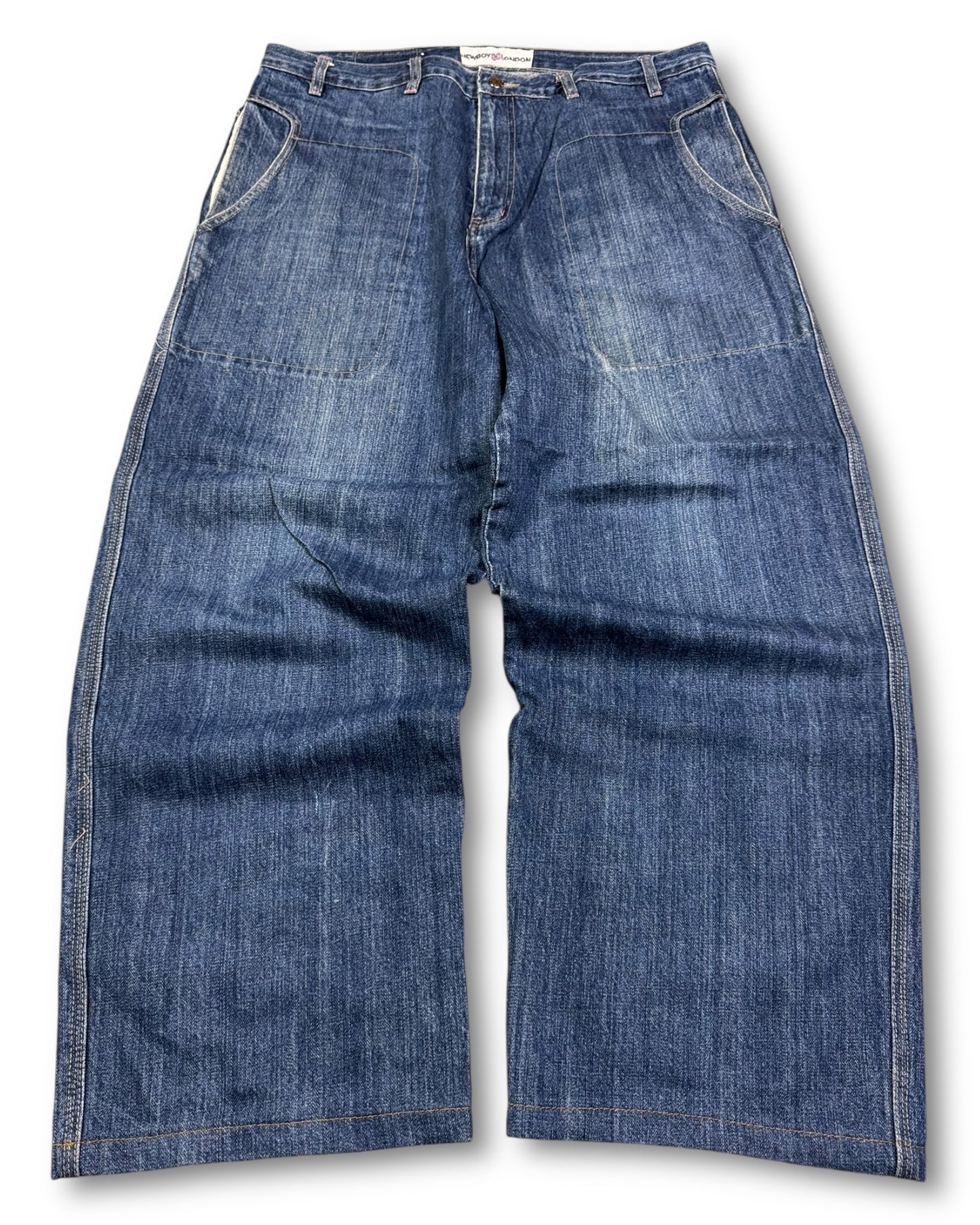 2000's New Boy London Baggy Jeans *rare 38x32 (XXL)
