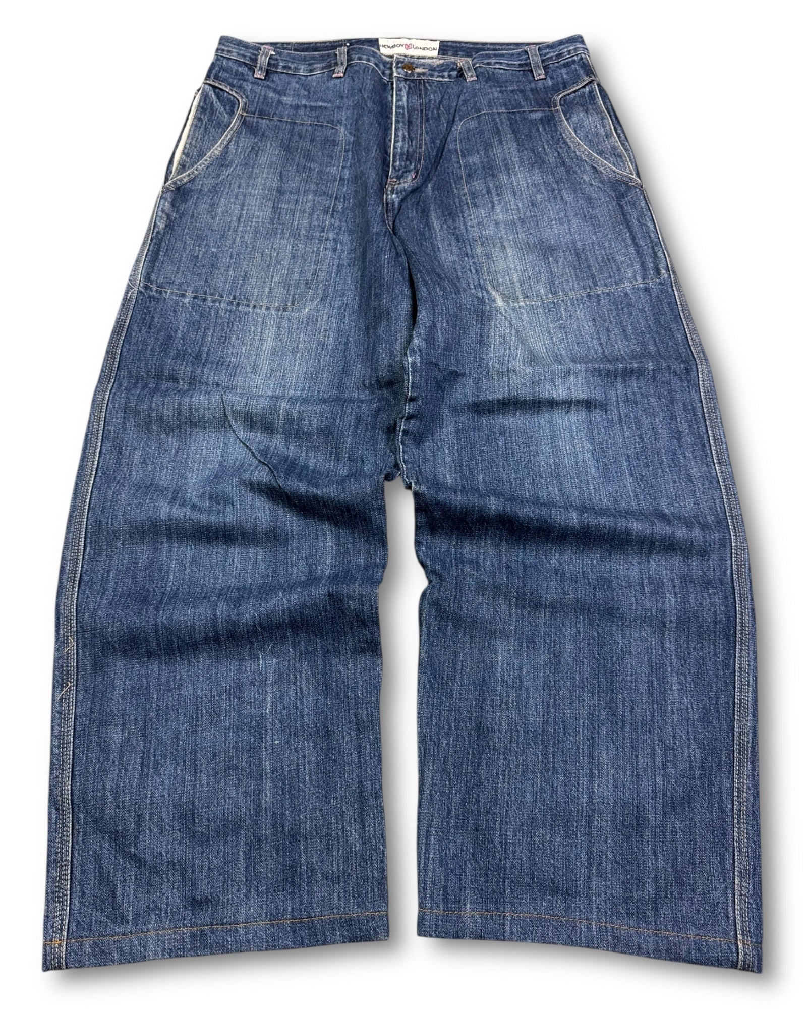 2000's New Boy London Baggy Jeans *rare 38x32 (XXL)