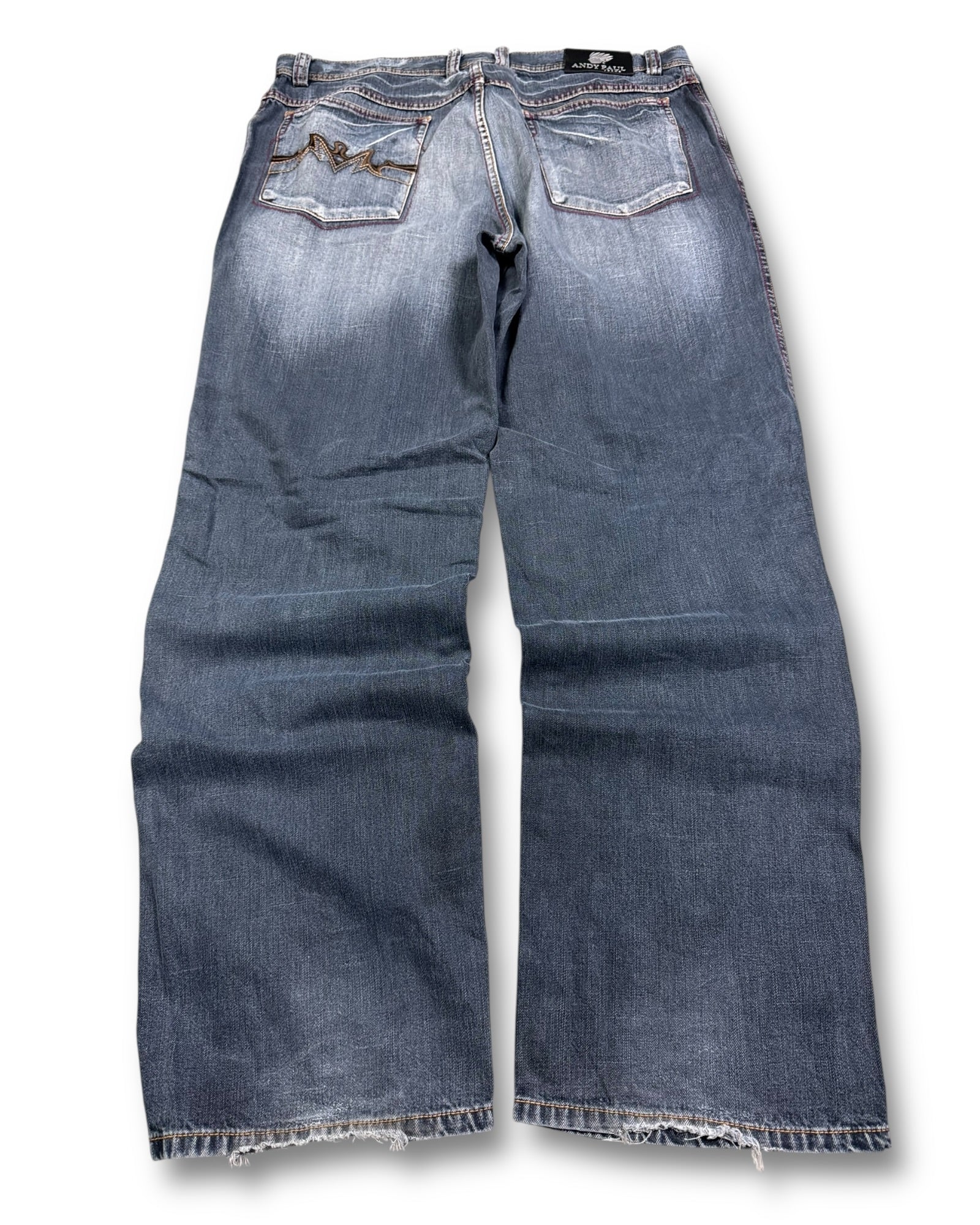 2000's Andy Paul Baggy Japanese Jeans *rare 38x34 (XXL)