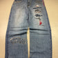 2000's Welcome to the hood Hip Hop Baggy Jeans *very rare 38x34 (XXL)