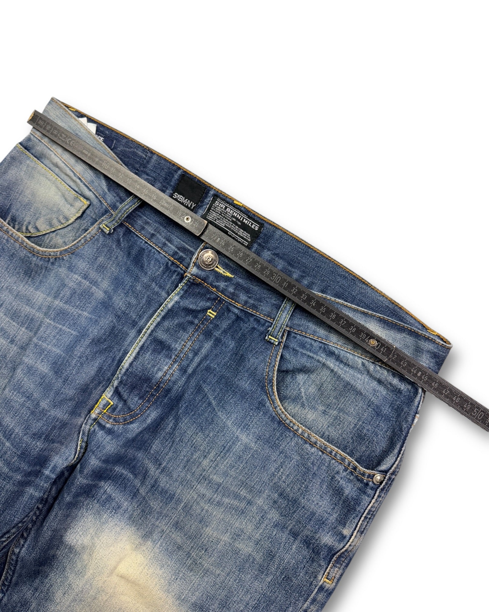 2000's Sir Benni Miles Hip Hop Baggy Jeans *rare 36x34 (XL)