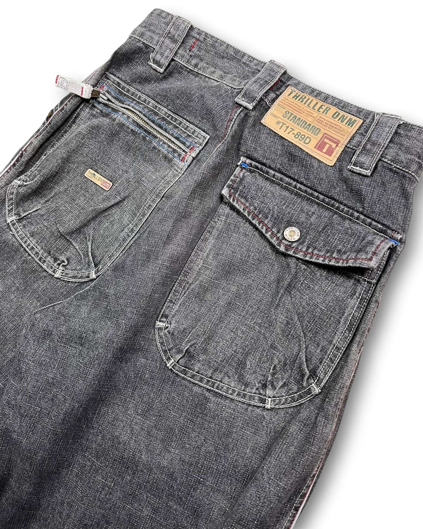 2000's Thriller Dnm Baggy Jeans * 26x30 (XS)