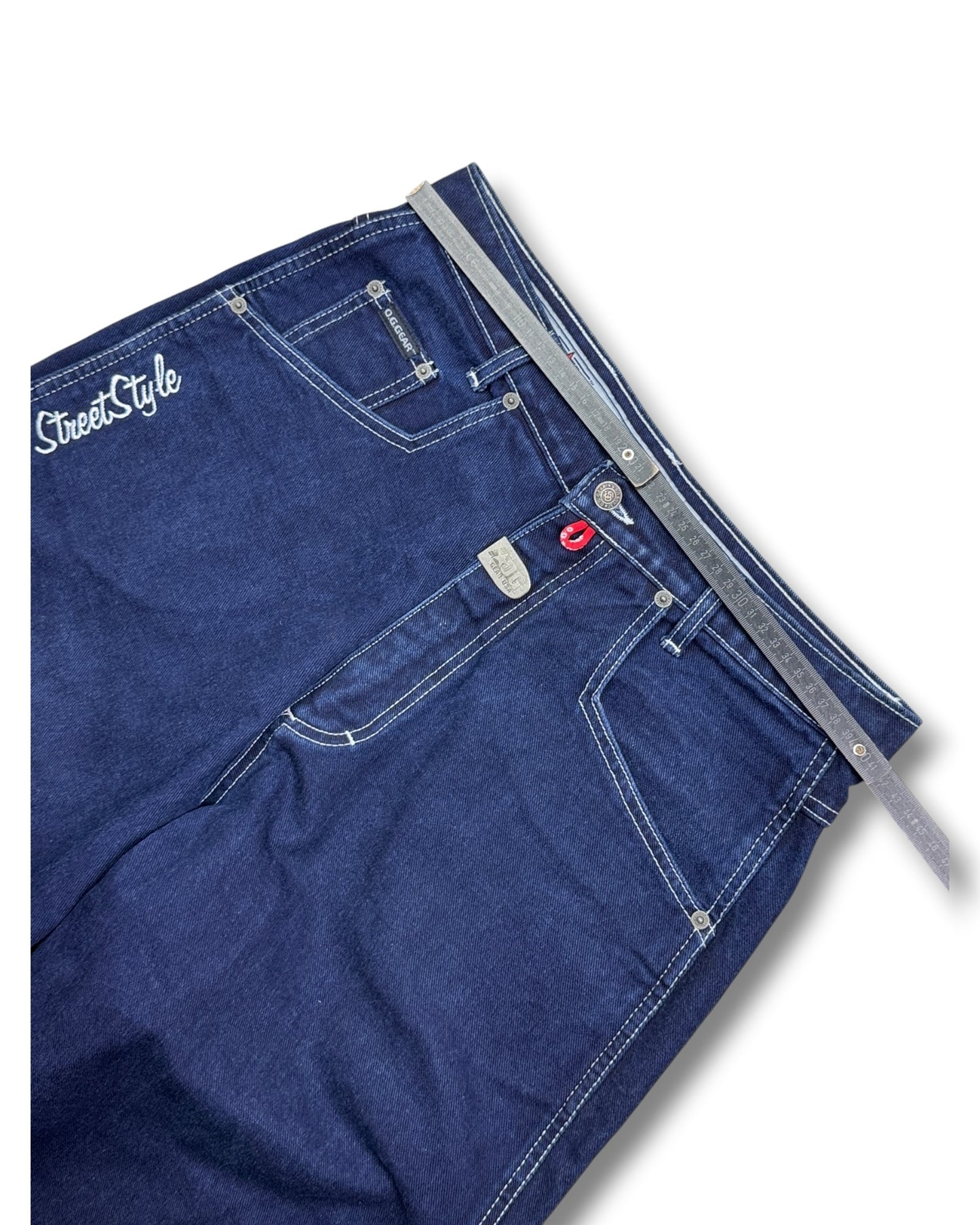 2000's O.G. Gear Hip Hop Baggy Jeans *very rare 32x34 (M)