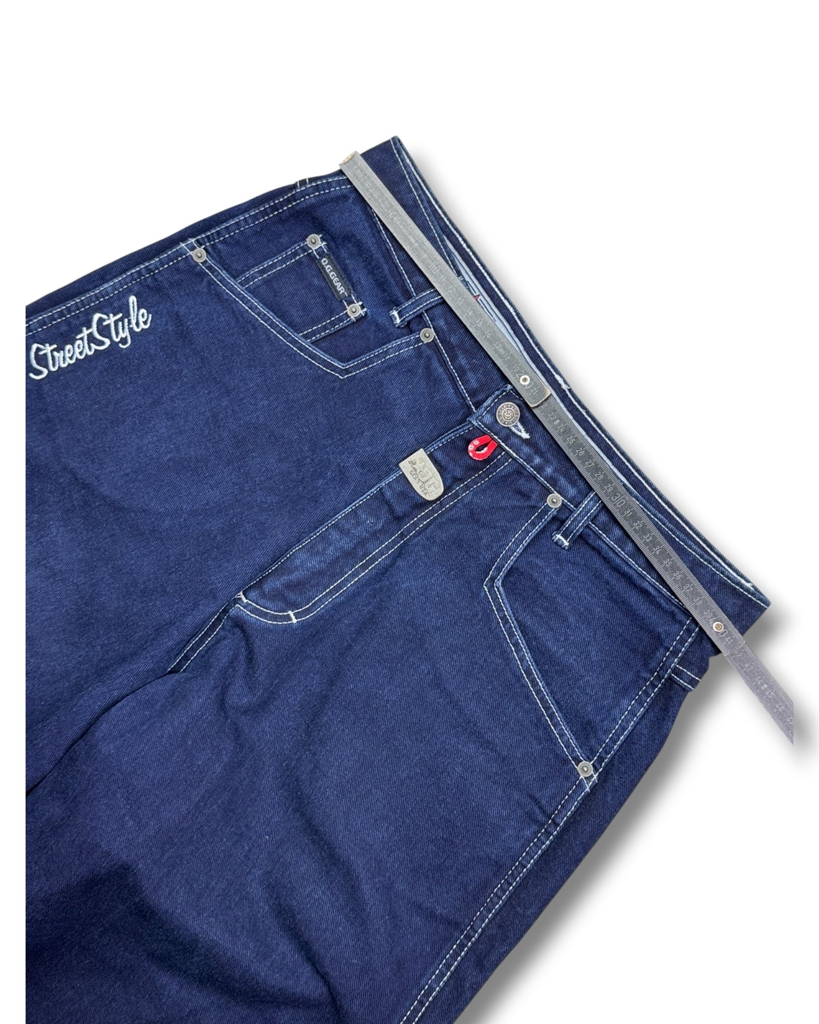2000's O.G. Gear Hip Hop Baggy Jeans *very rare 32x34 (M)